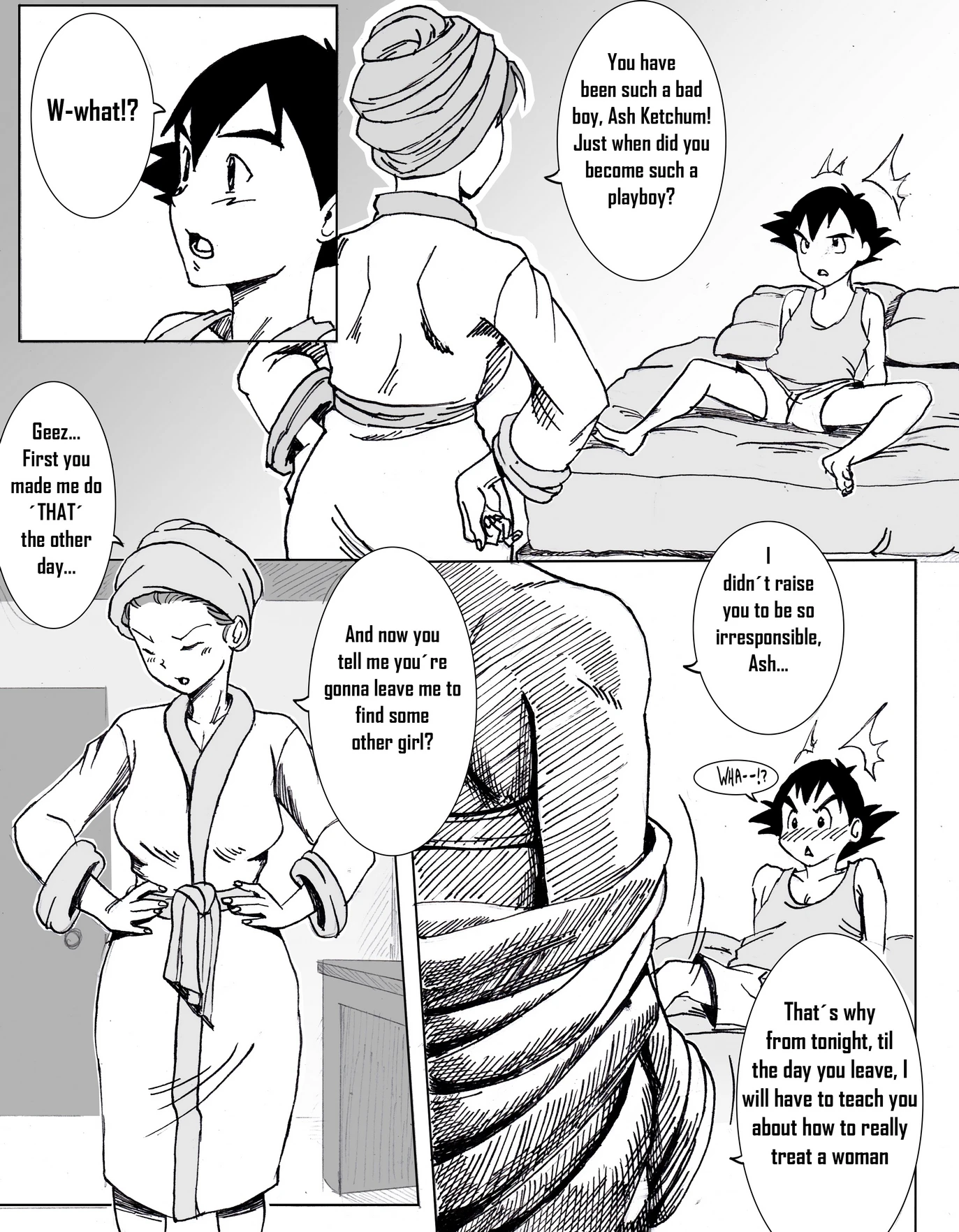 Mom! I Choose You! porn comic picture 16