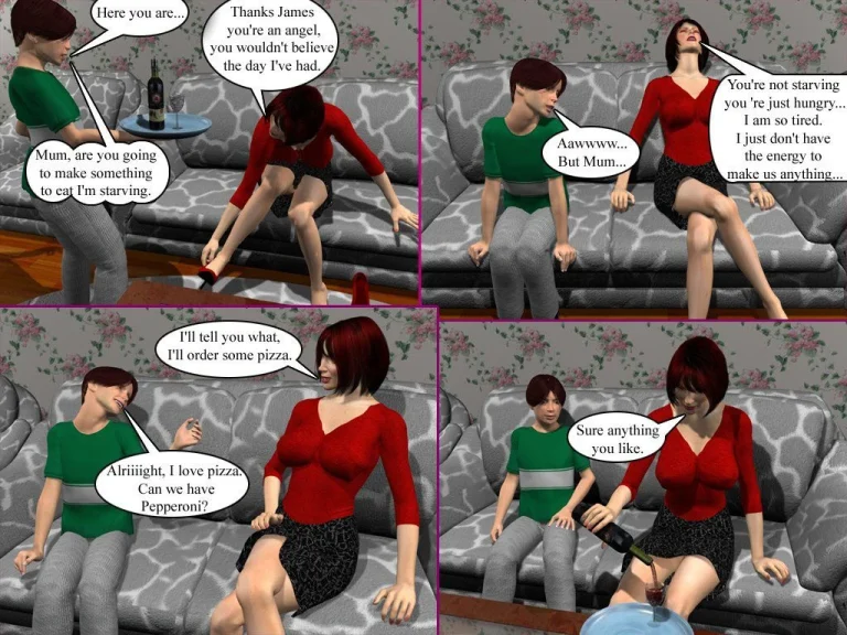 Mom is for Dinner, Mom is for Breakfast porn comic picture 2