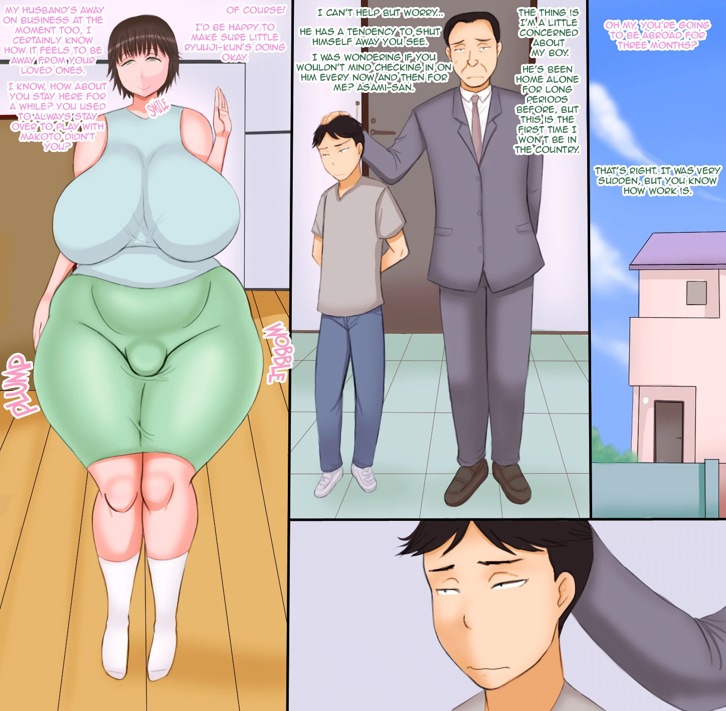 Mom is the neighbour boy's slut porn comic picture 2