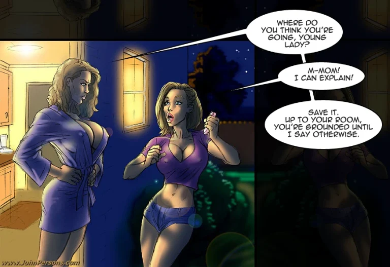 Mom Pounded porn comic picture 3