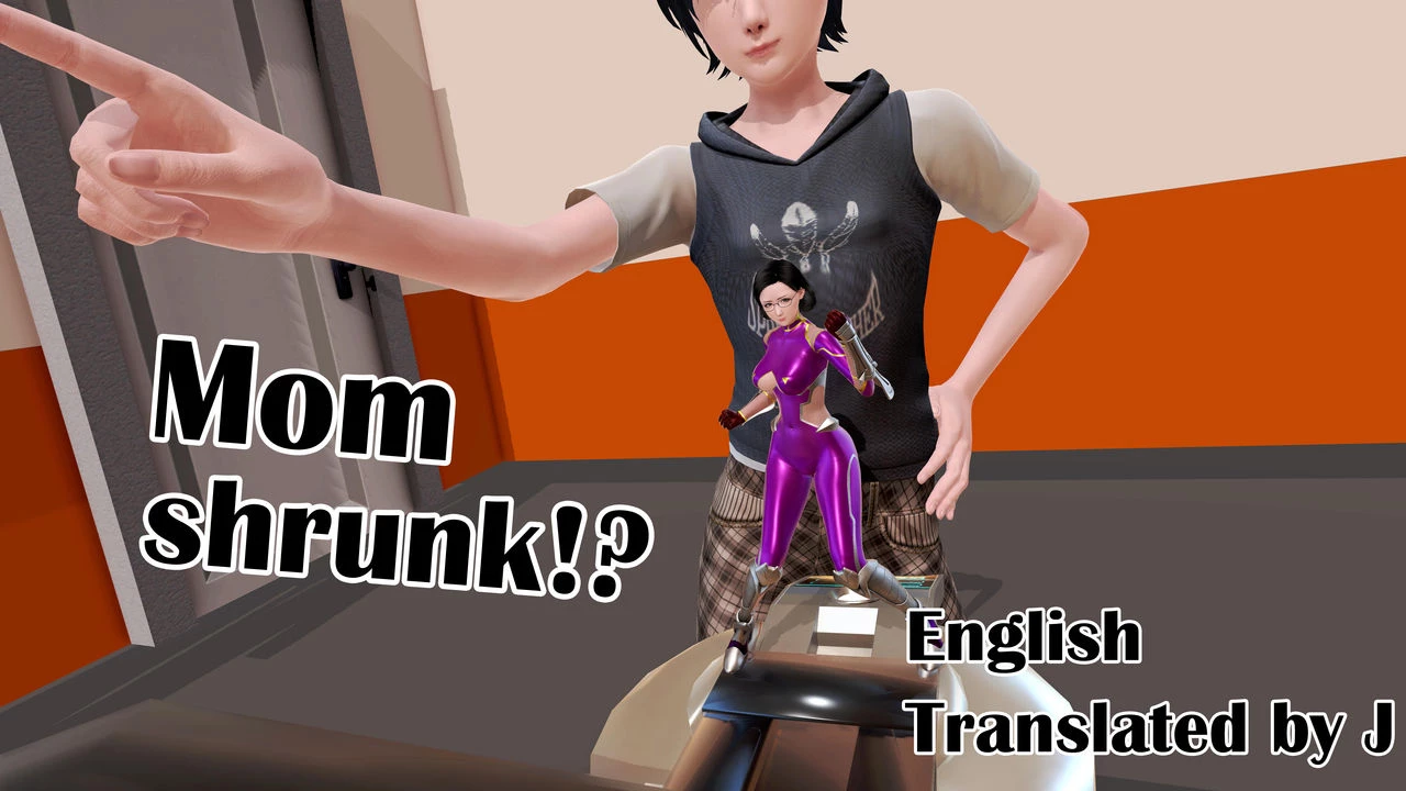 Mom shrunk!? porn comic picture 1