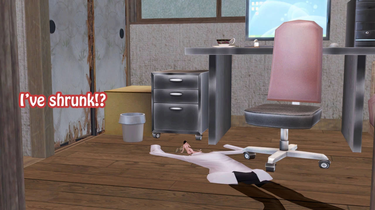 Mom shrunk!? porn comic picture 19