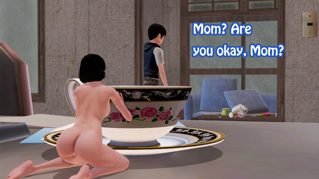 Mom shrunk!? porn comic picture 40