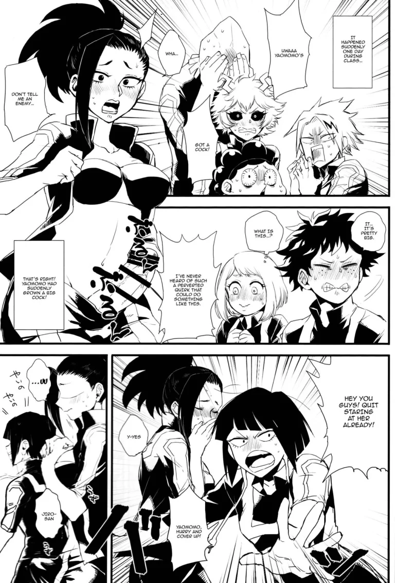 Momo's Dick Rampage porn comic picture 2