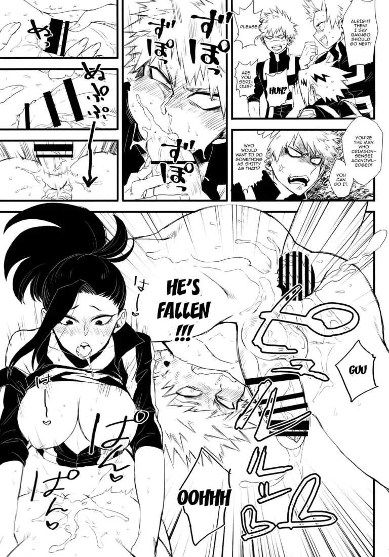 Momo's Dick Rampage porn comic picture 6