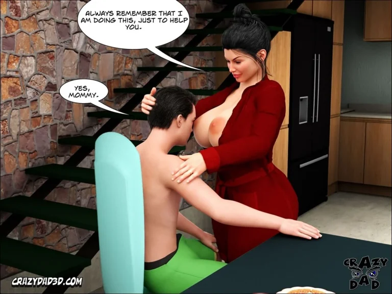 Mom's Help 5 porn comic picture 40