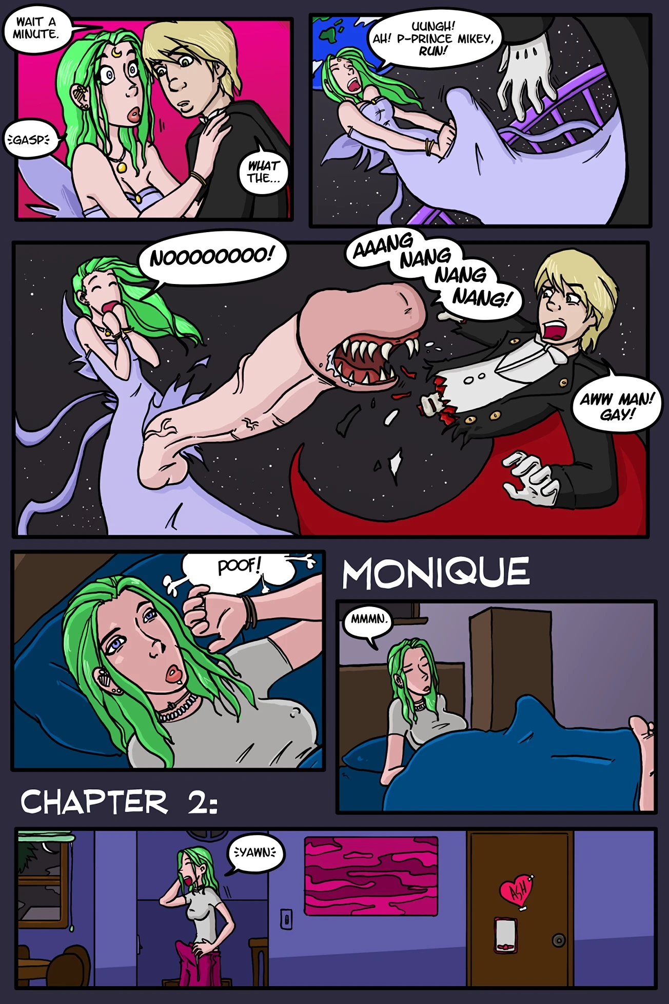 Monique 2 porn comic picture 4