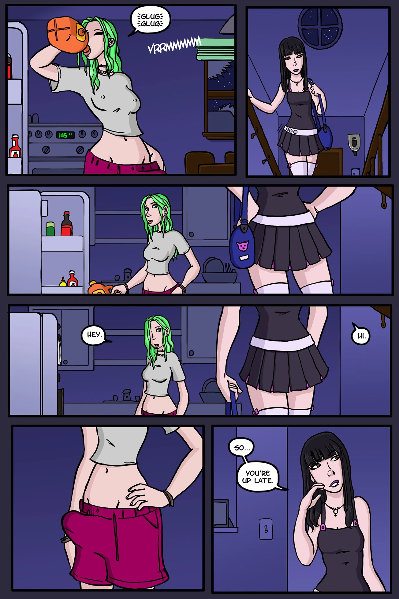 Monique 2 porn comic picture 6