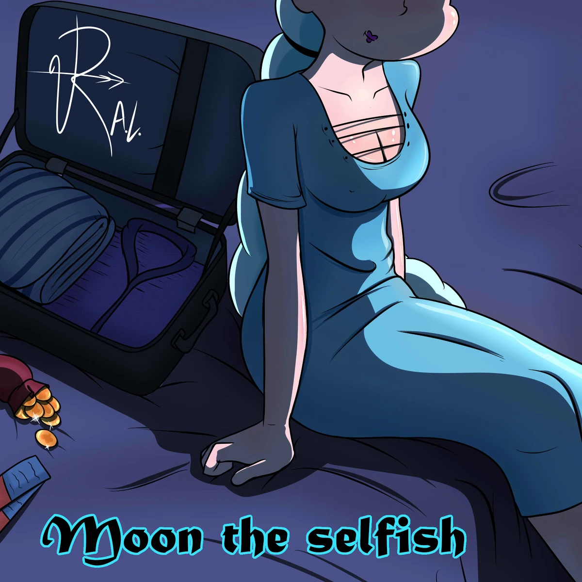 Moon The Selfish porn comic picture 1