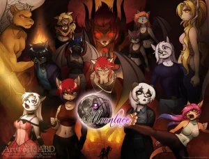 Moonlace porn comic picture 1