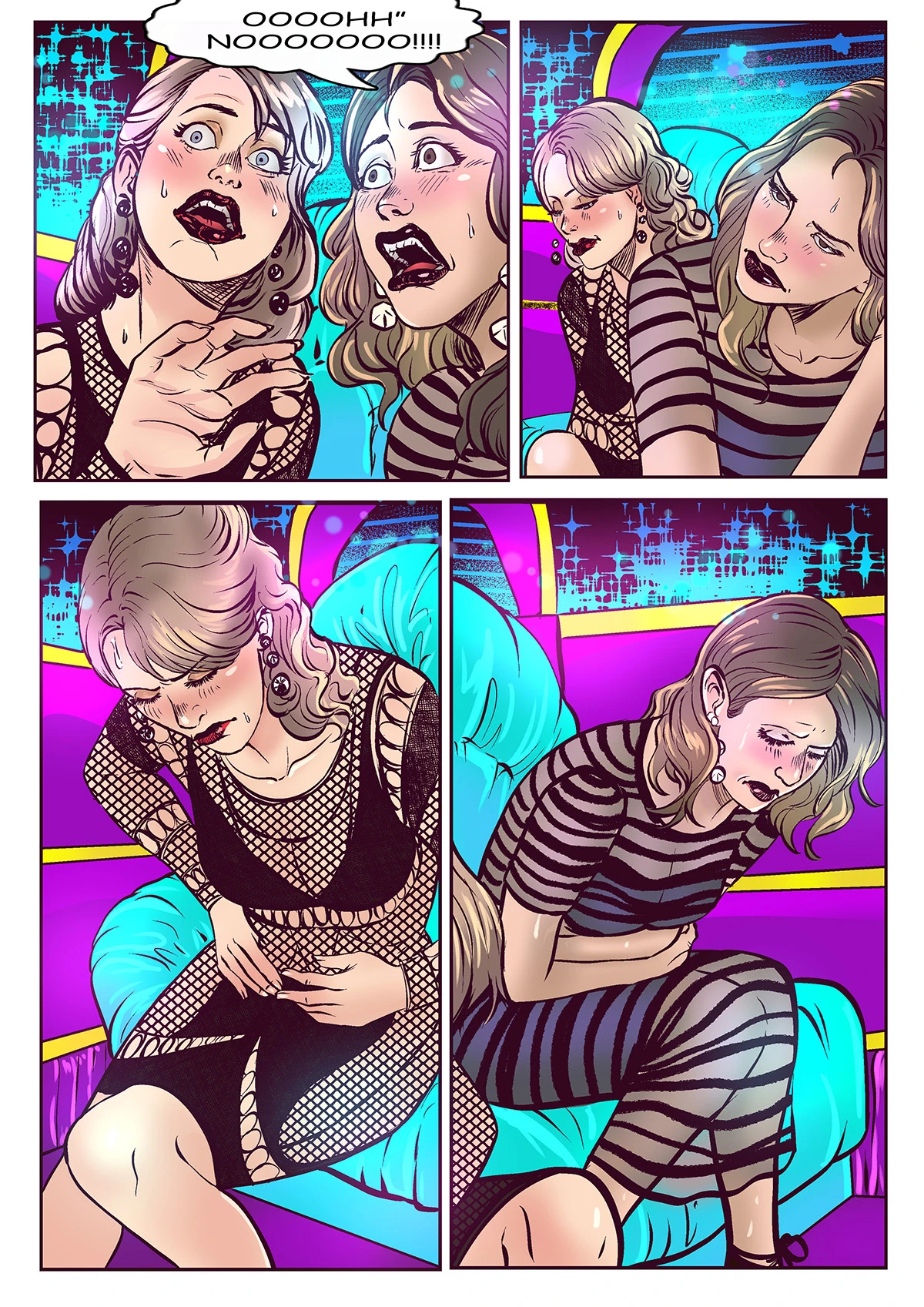 Moonlight Bimbos porn comic picture 2