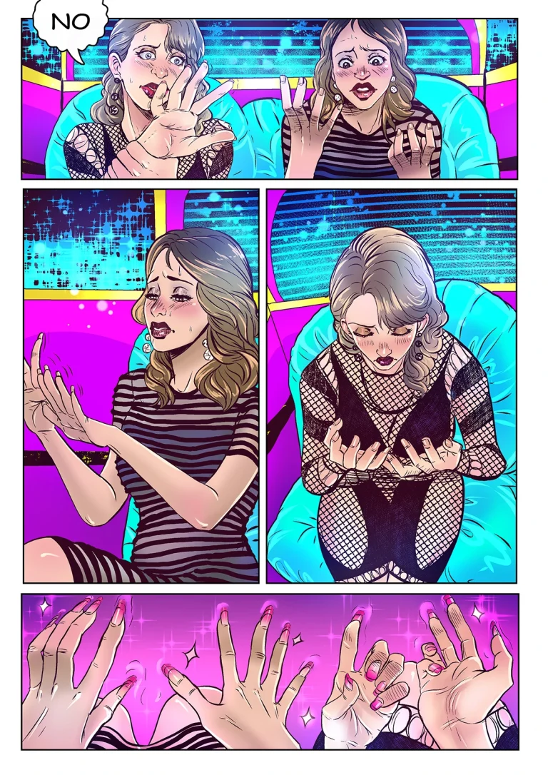 Moonlight Bimbos porn comic picture 3