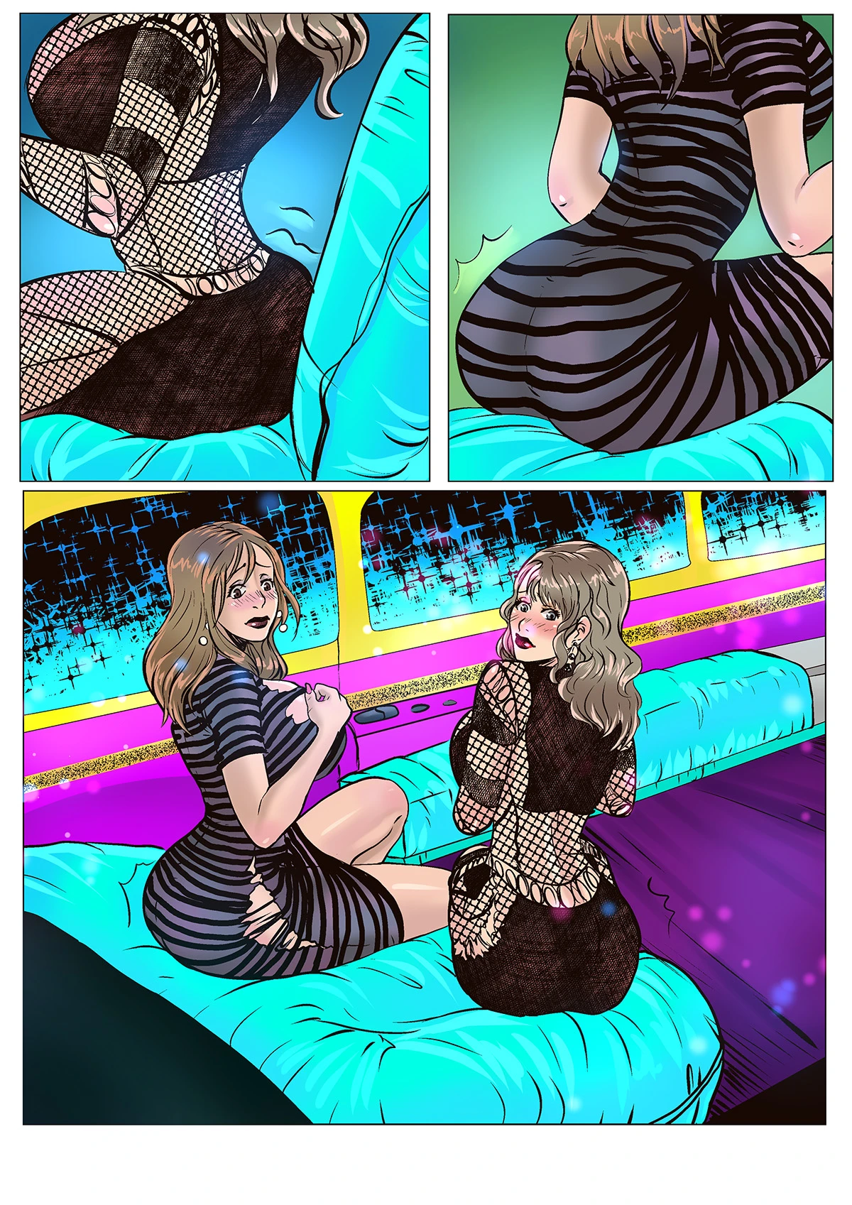 Moonlight Bimbos porn comic picture 6