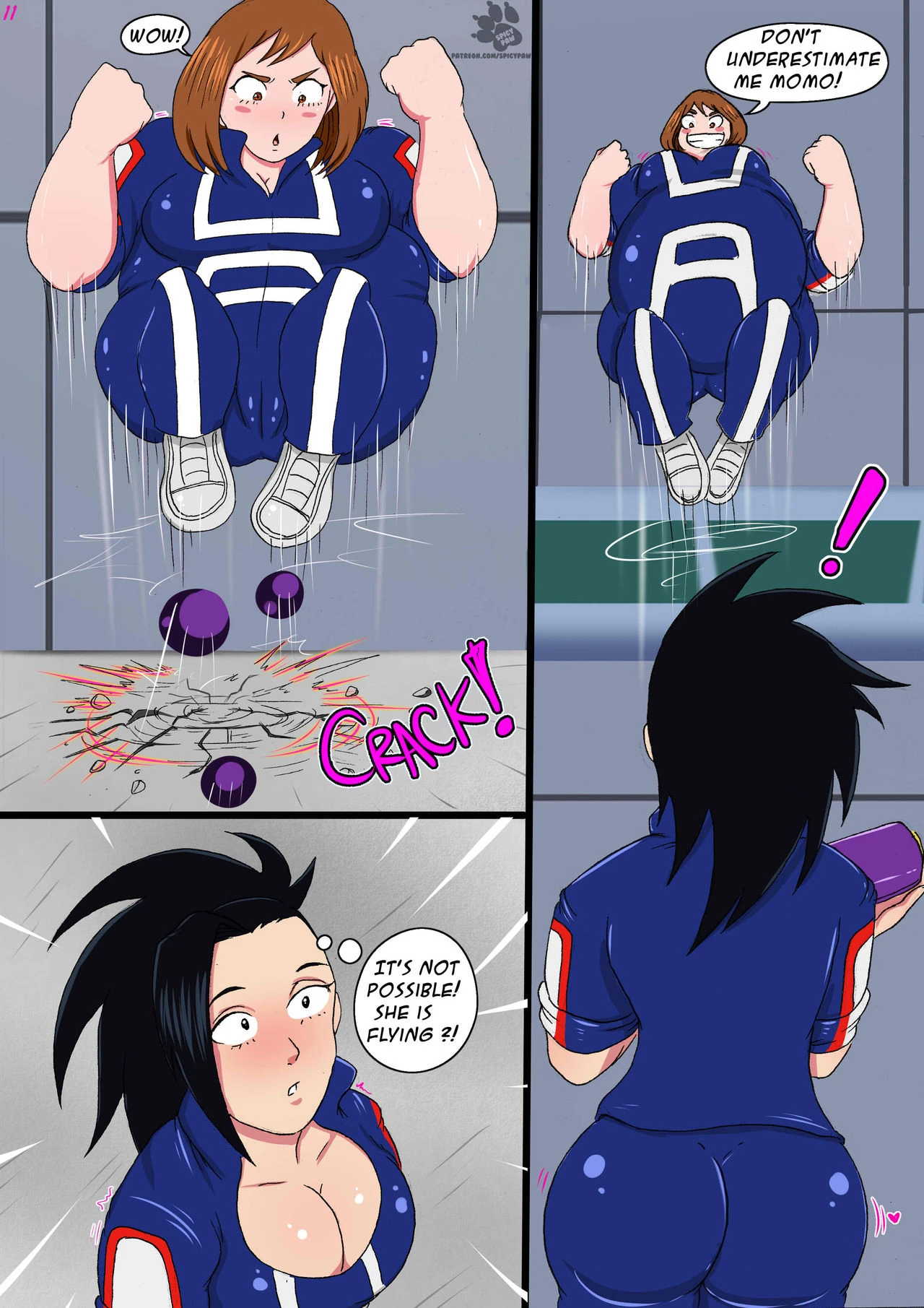 More Food! More Power! 1 - Ochaco Urakara porn comic picture 12