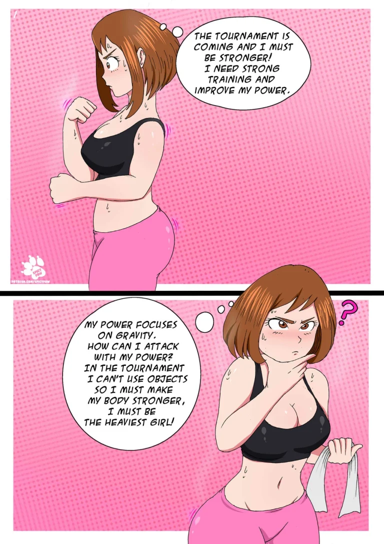 More Food! More Power! 1 - Ochaco Urakara porn comic picture 2
