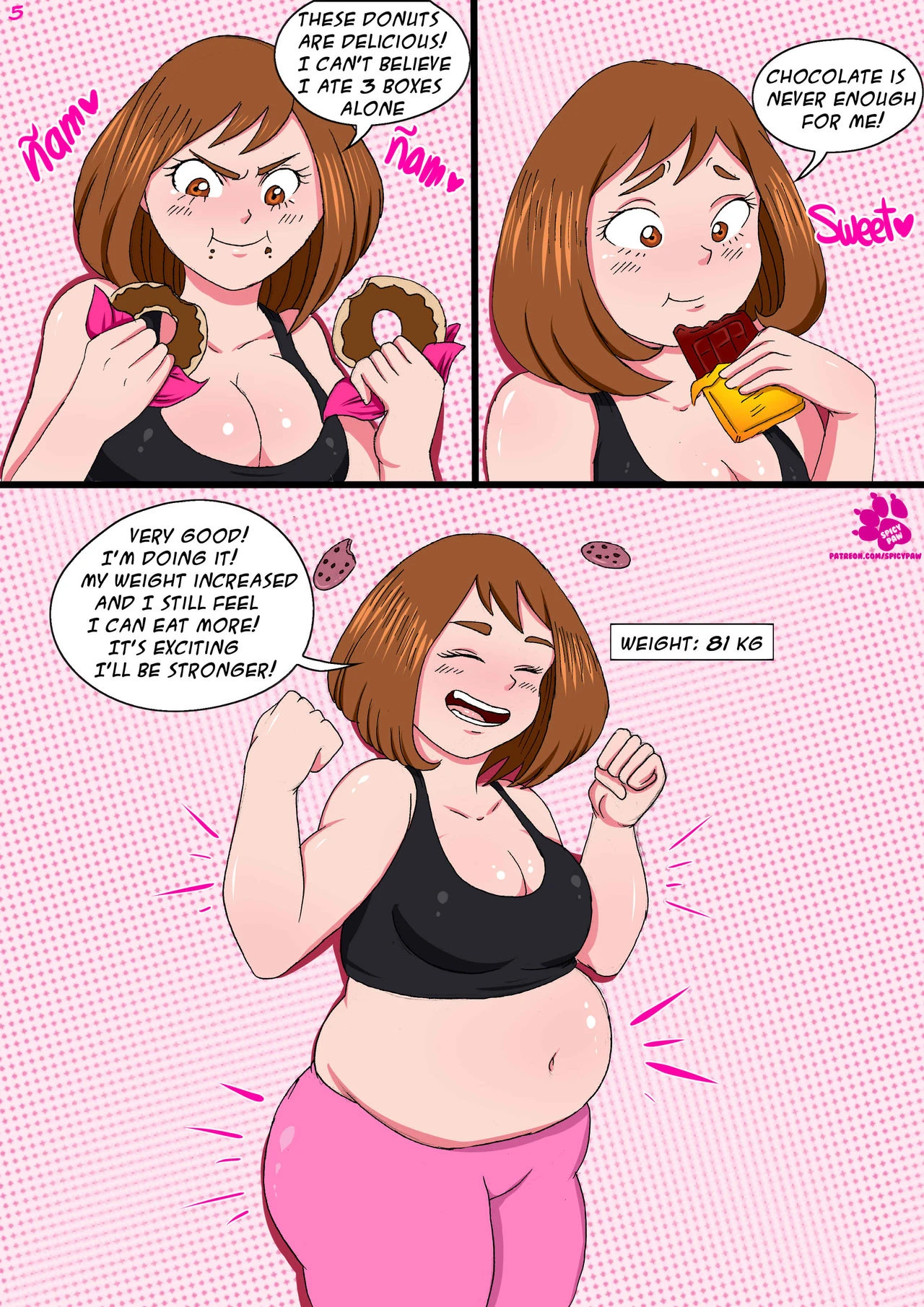 More Food! More Power! 1 - Ochaco Urakara porn comic picture 6