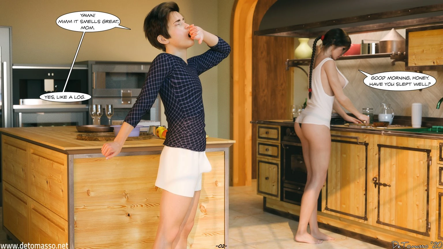 Morning Problem Extended porn comic picture 2