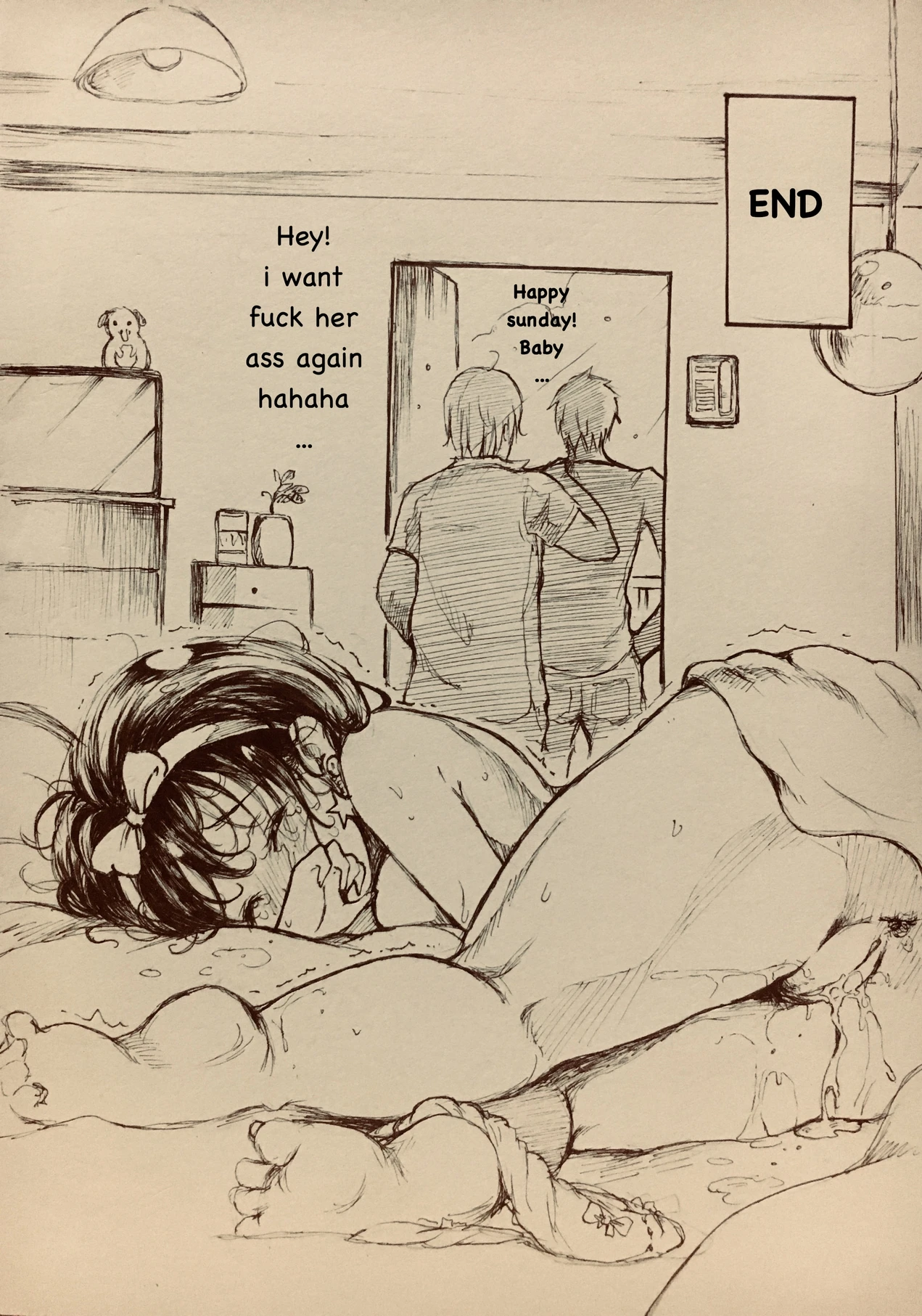 Morning Sunday porn comic picture 12