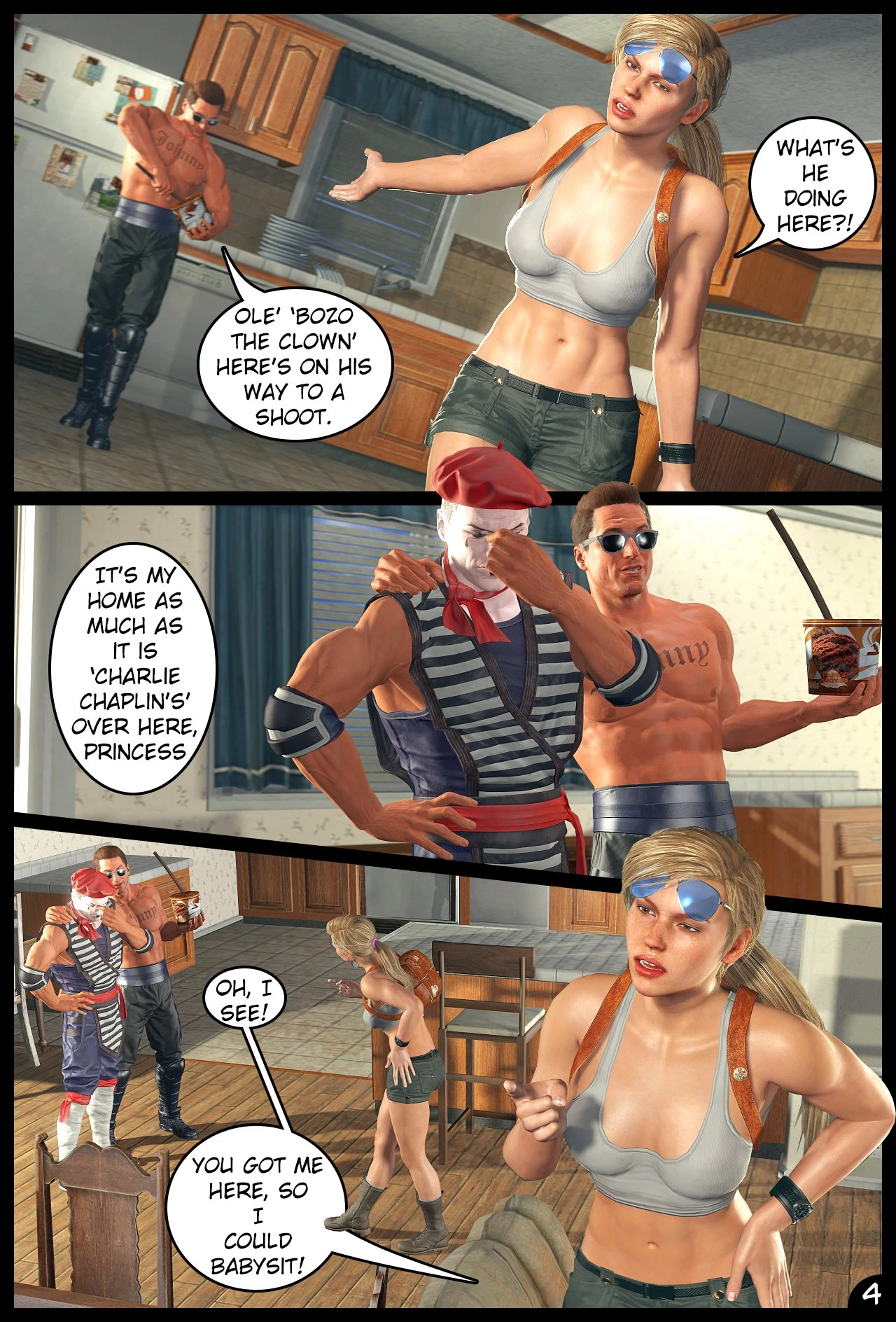 Mortal Kombat BLAST FROM THE PAST porn comic picture 5