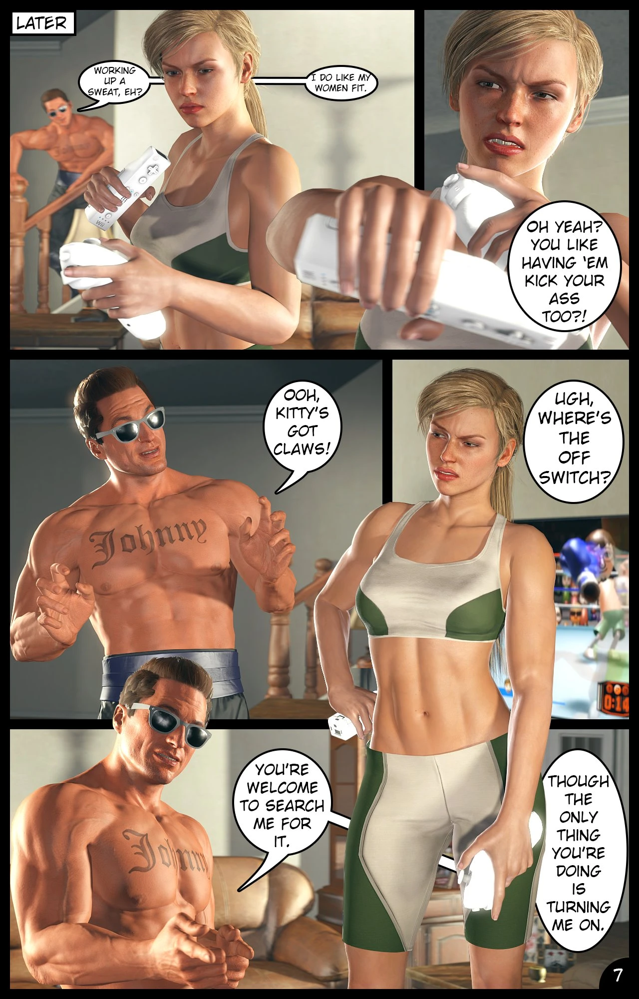 Mortal Kombat BLAST FROM THE PAST porn comic picture 8