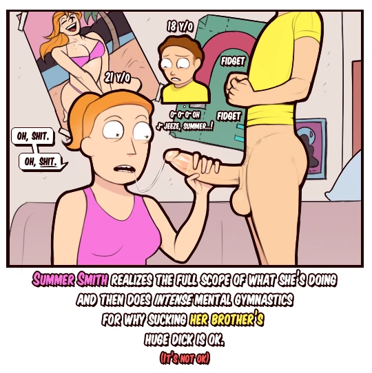Morty and Summer porn comic picture 2