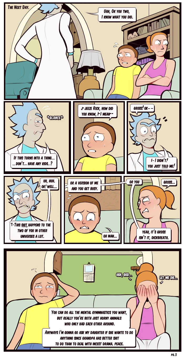 Morty and Summer porn comic picture 6