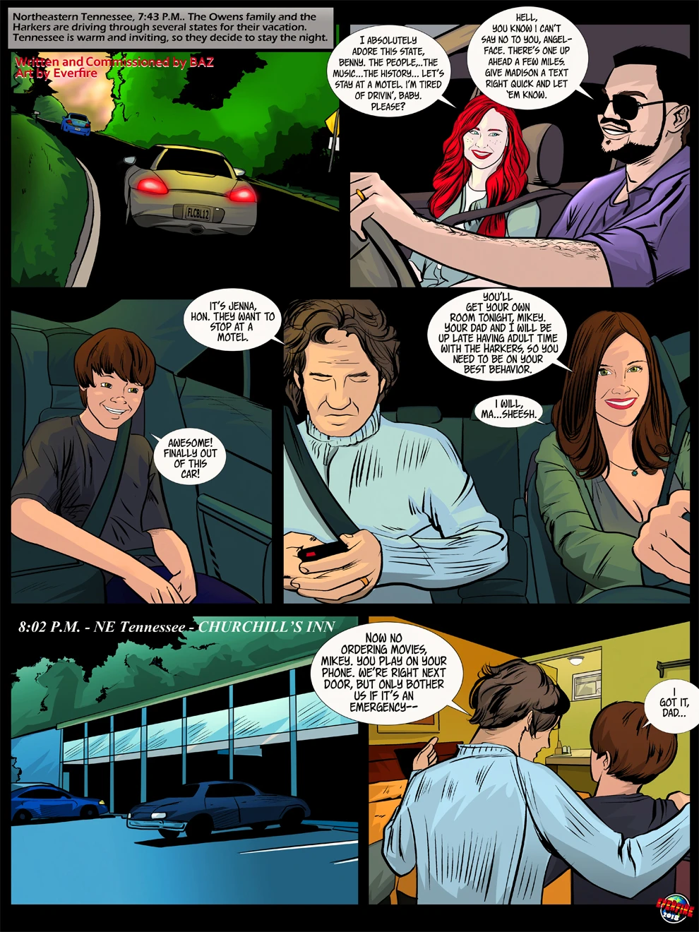 Motel Mixup porn comic picture 1