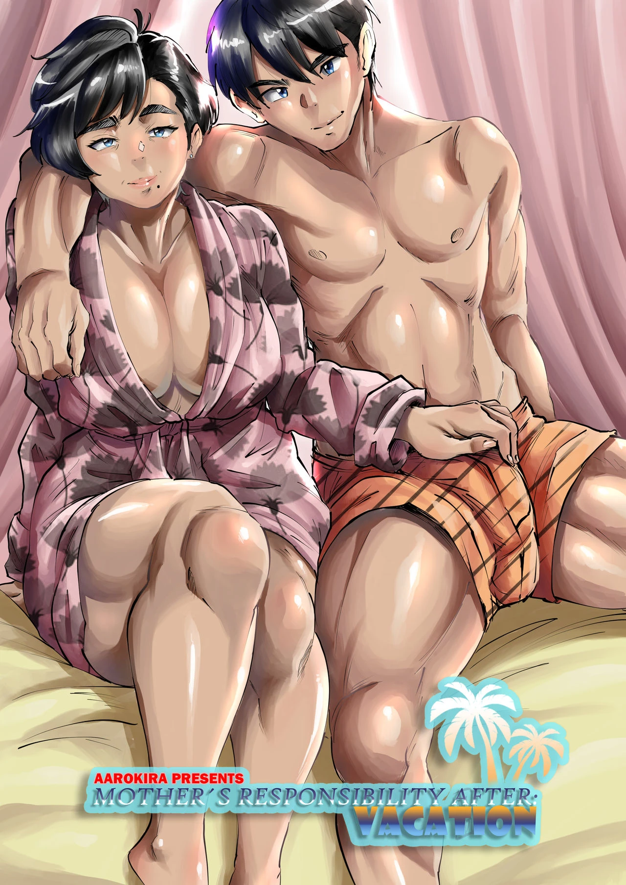 Mother's Responsibility After - Vacatio porn comic picture 1