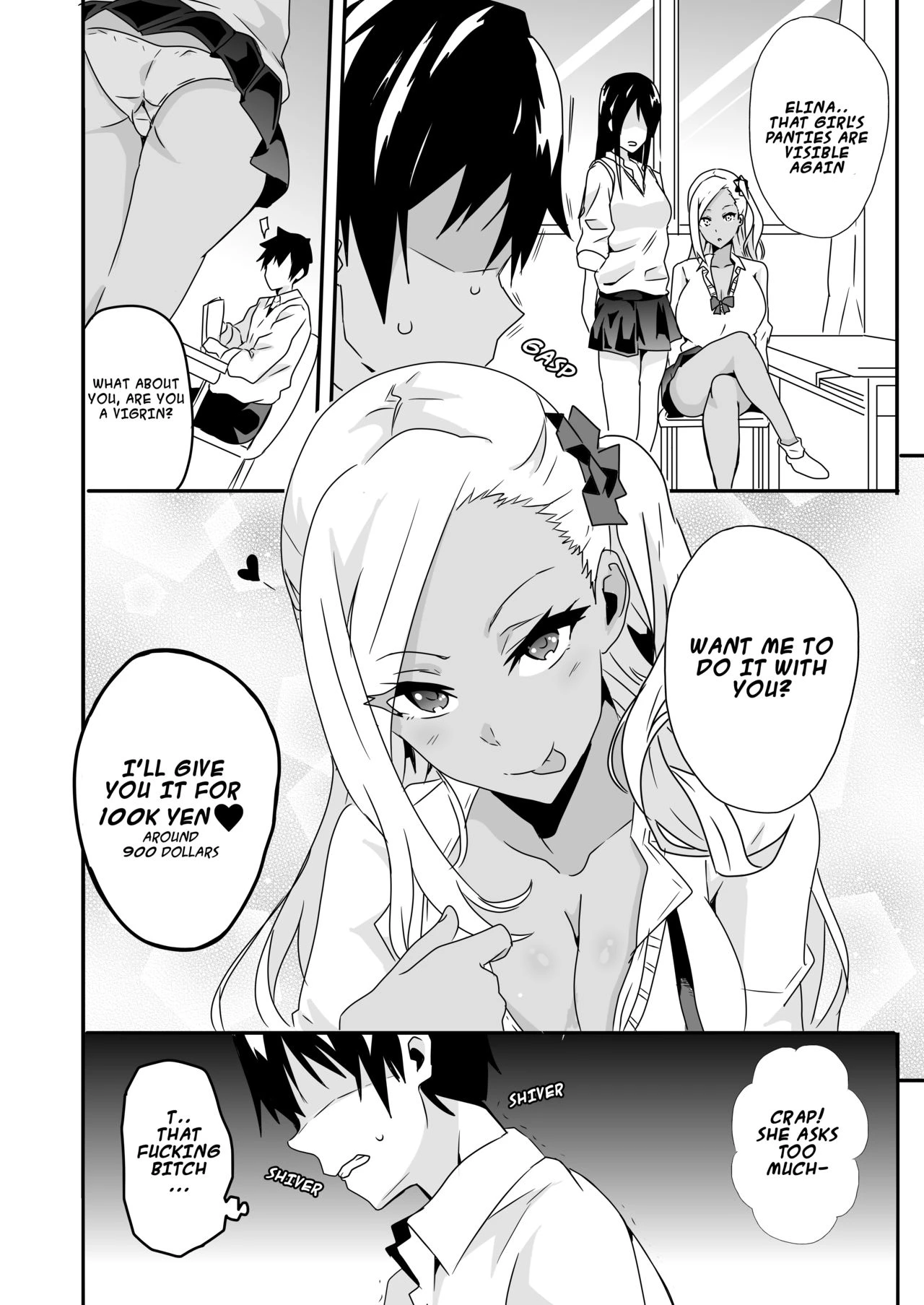 Mousou Gakuen ~Gal Shindou Elina no Baai~ porn comic picture 4