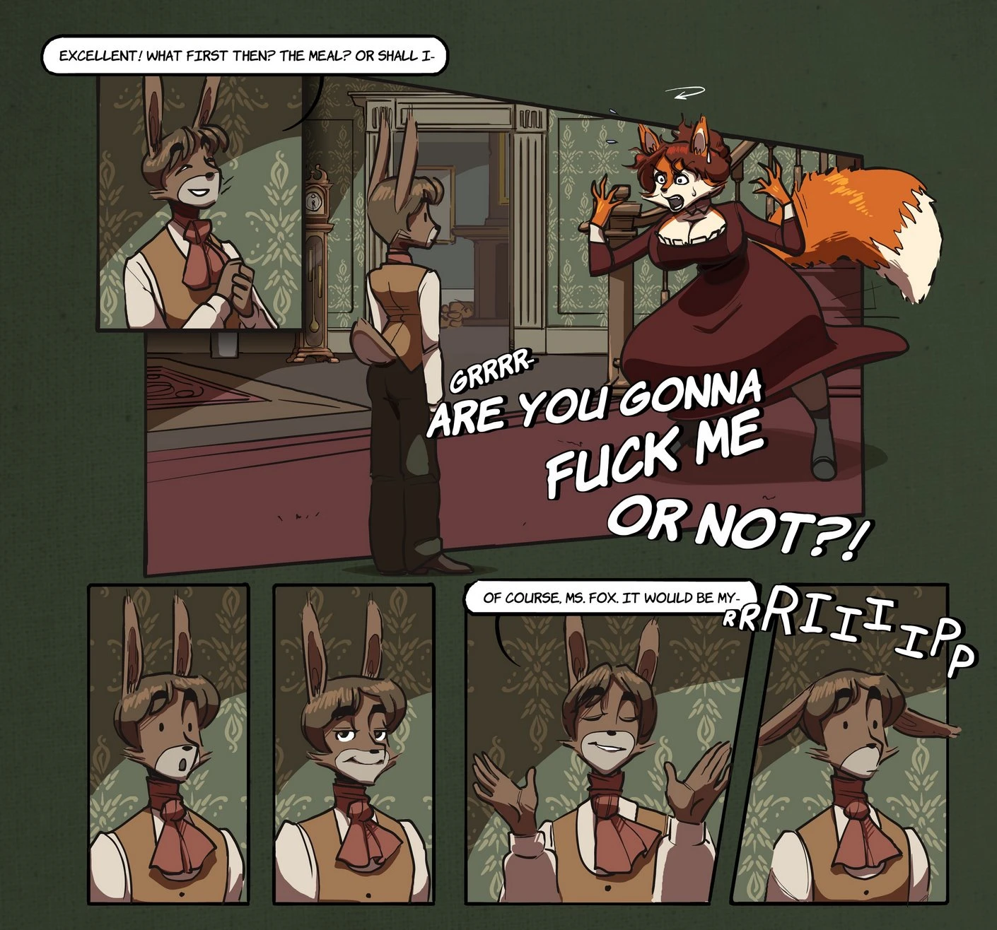 Mr. Hare porn comic picture 13