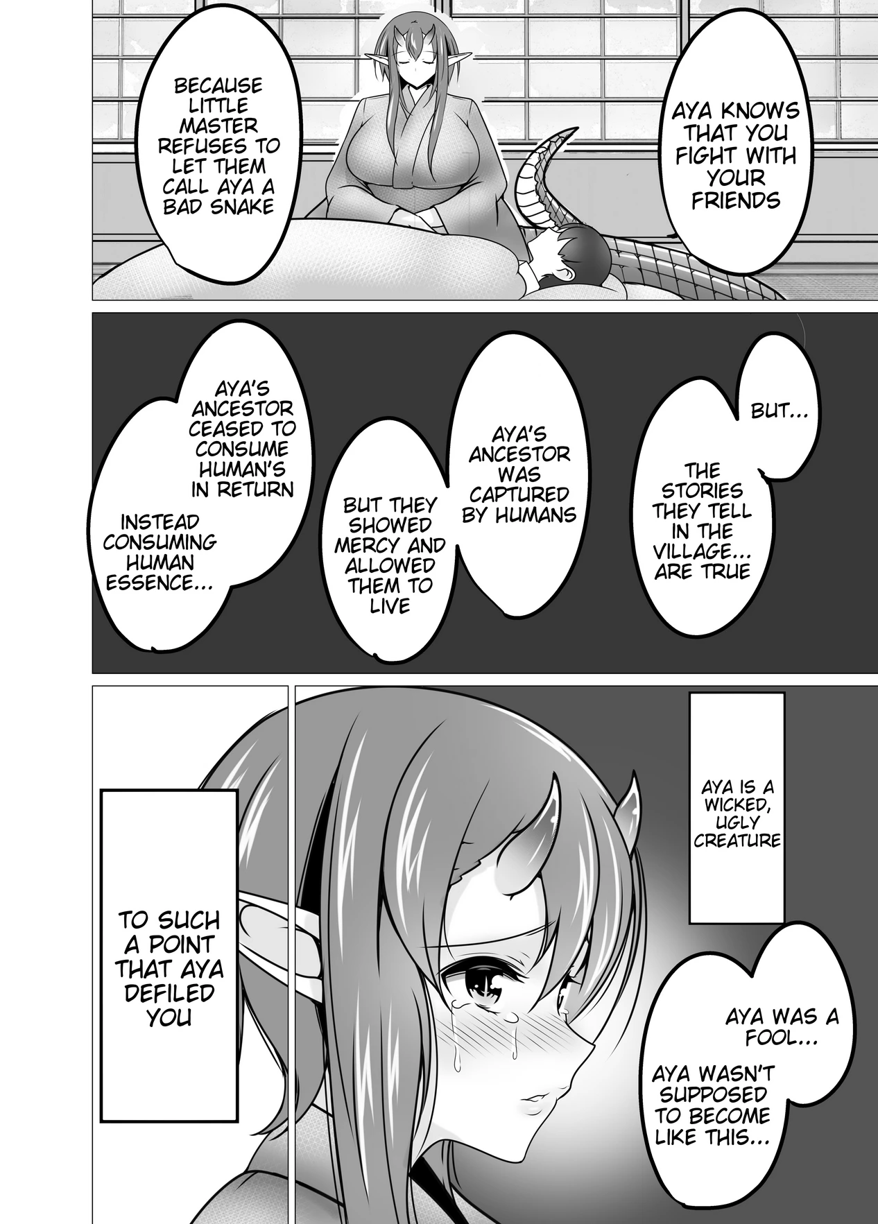 Mukashibanashi no Warui Hebi porn comic picture 19