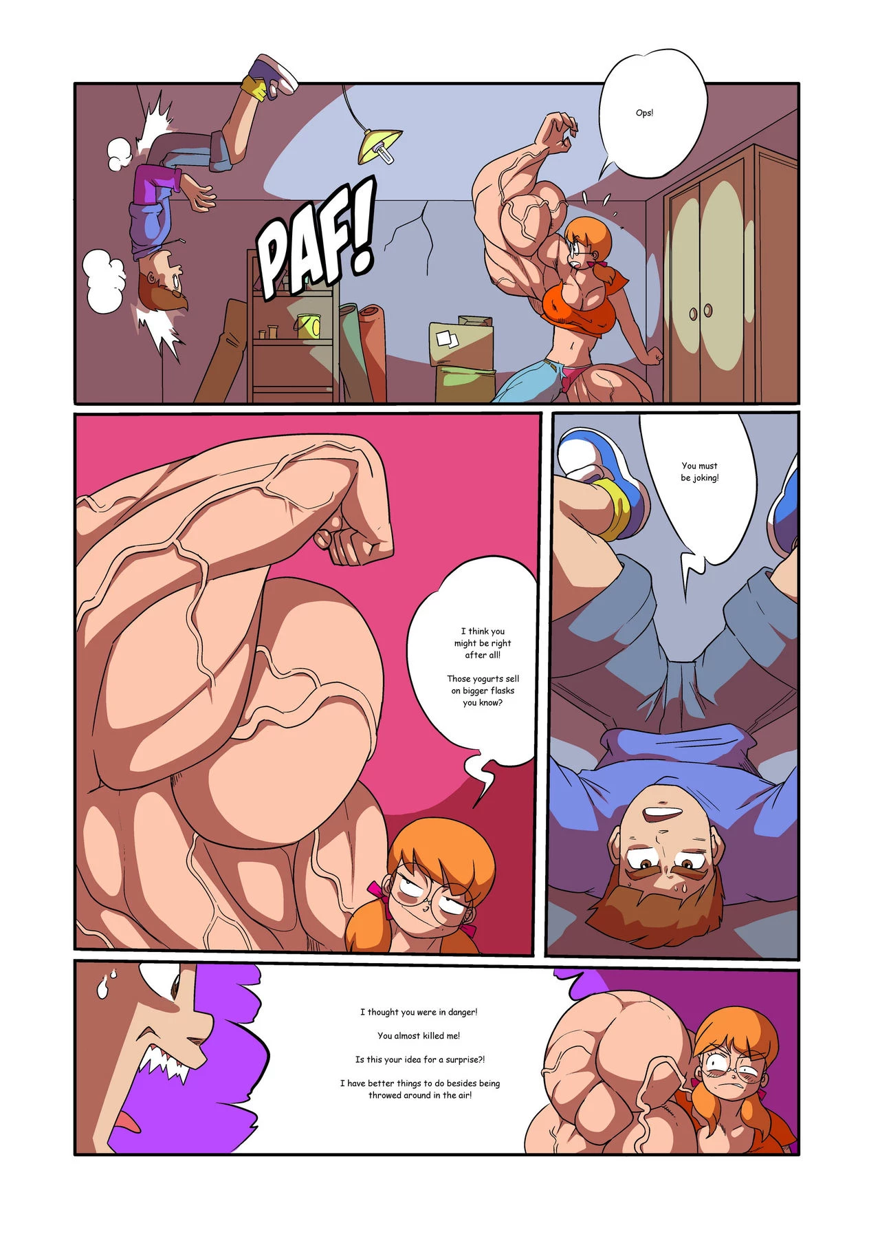 Muscle idol porn comic picture 14