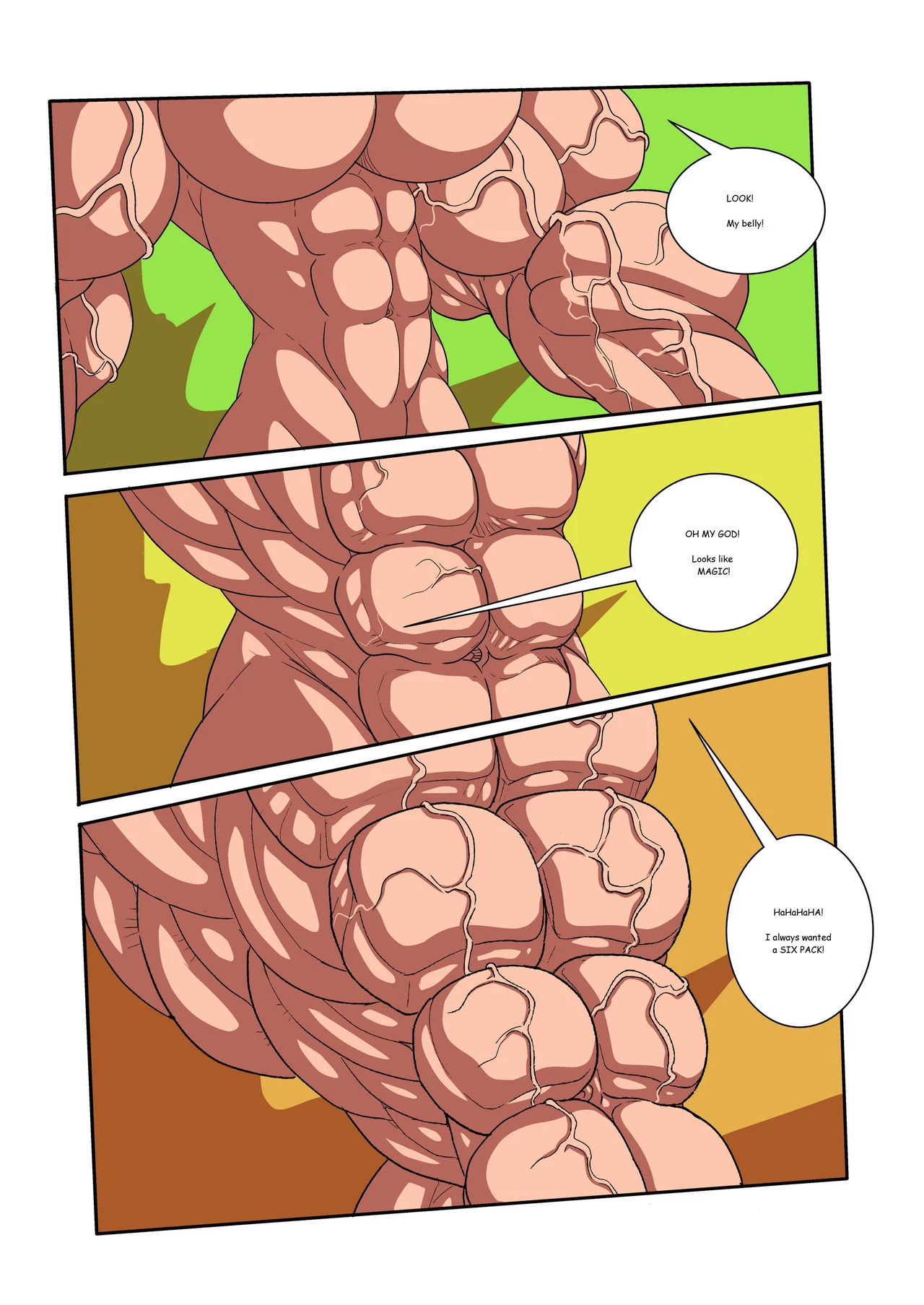Muscle idol porn comic picture 25