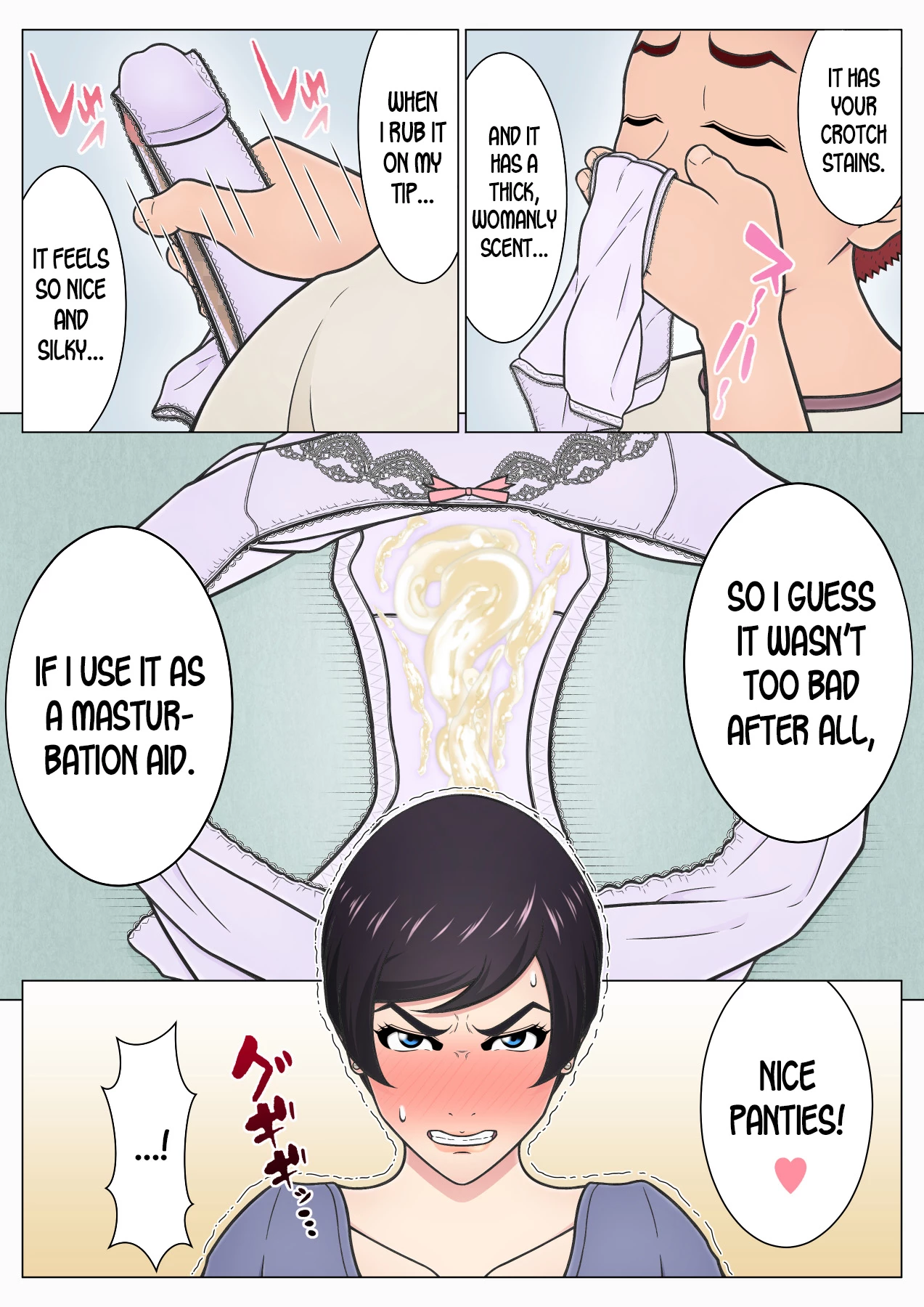 Musuko no Doukyuusei o Dorobou Atsukai Shite Shimatta Bakkari ni... ~Shitagi Feti no Warugaki ni Yowami o Nigirarete Shimatta Tsuyoki Mama~ porn comic picture 24
