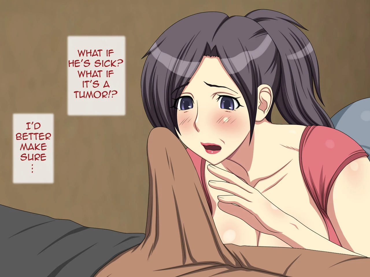 Musuko no Tokudai Chinpo o Mite Hatsujou Shichau Haha porn comic picture 11