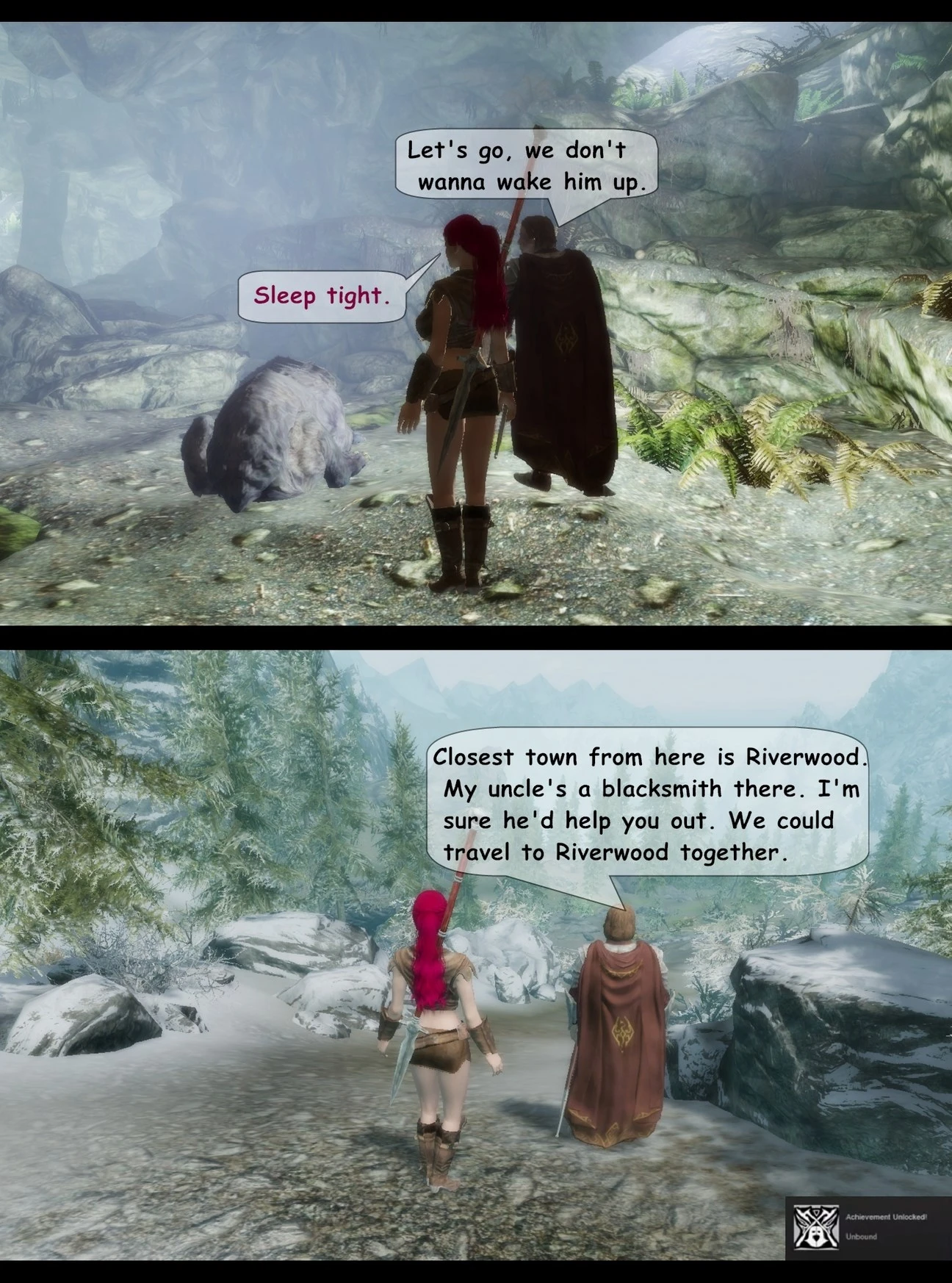 My adventure: Unbound porn comic picture 32