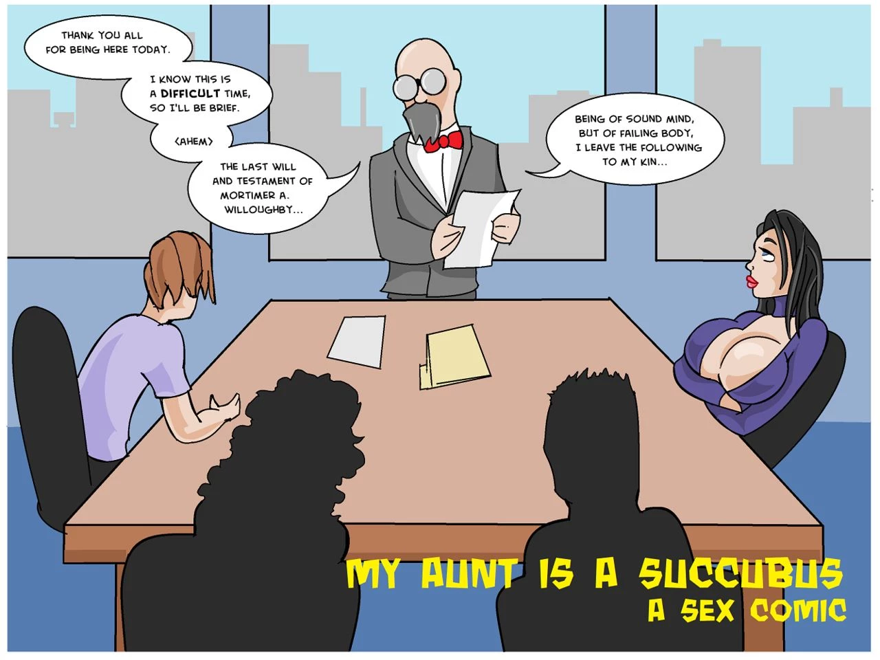 My Aunt Is A Succubus porn comic picture 2