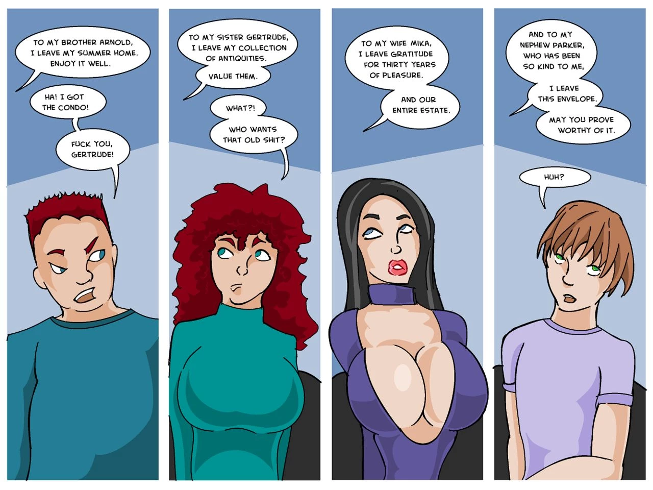 My Aunt Is A Succubus porn comic picture 3