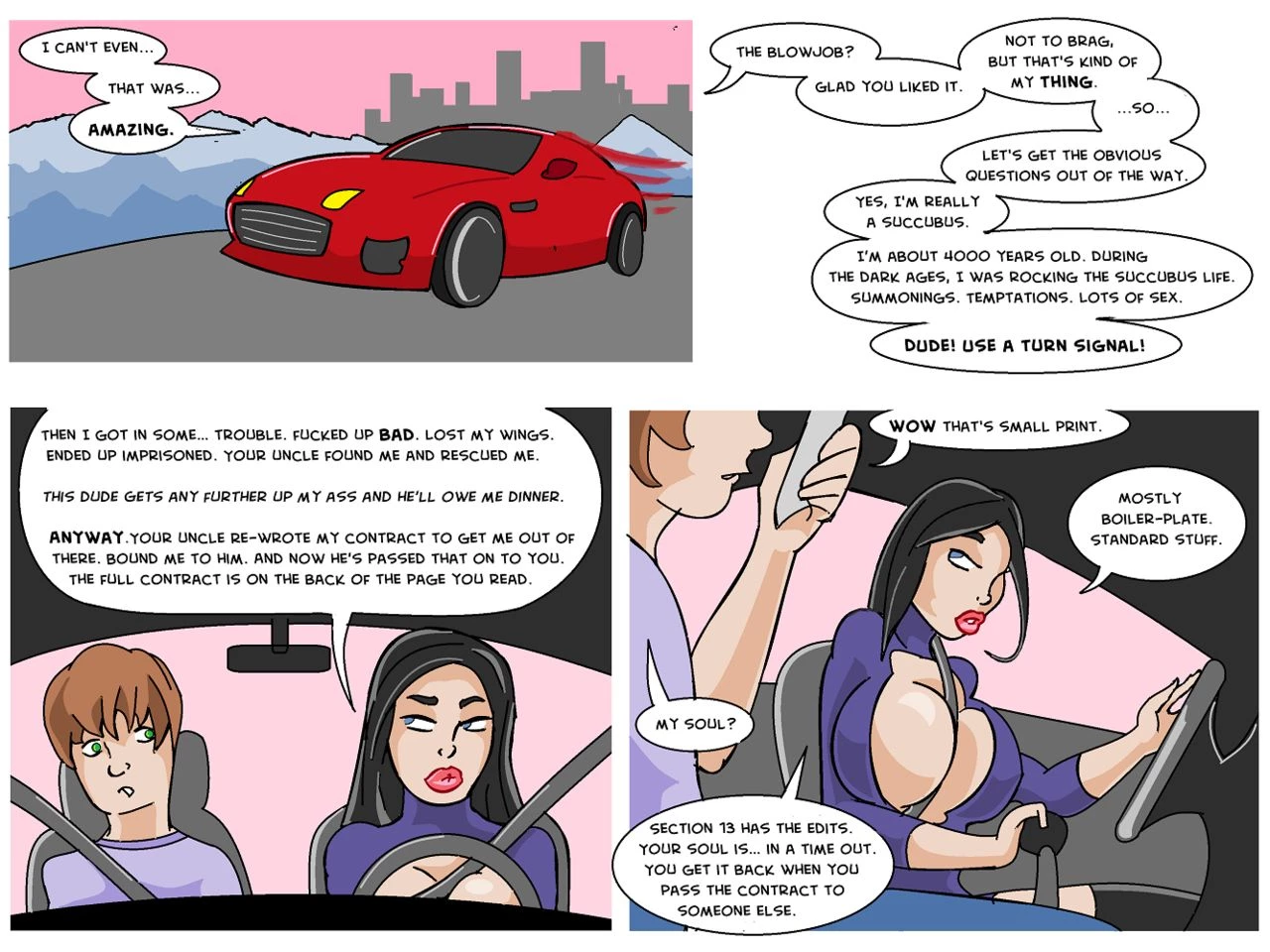 My Aunt Is A Succubus porn comic picture 9