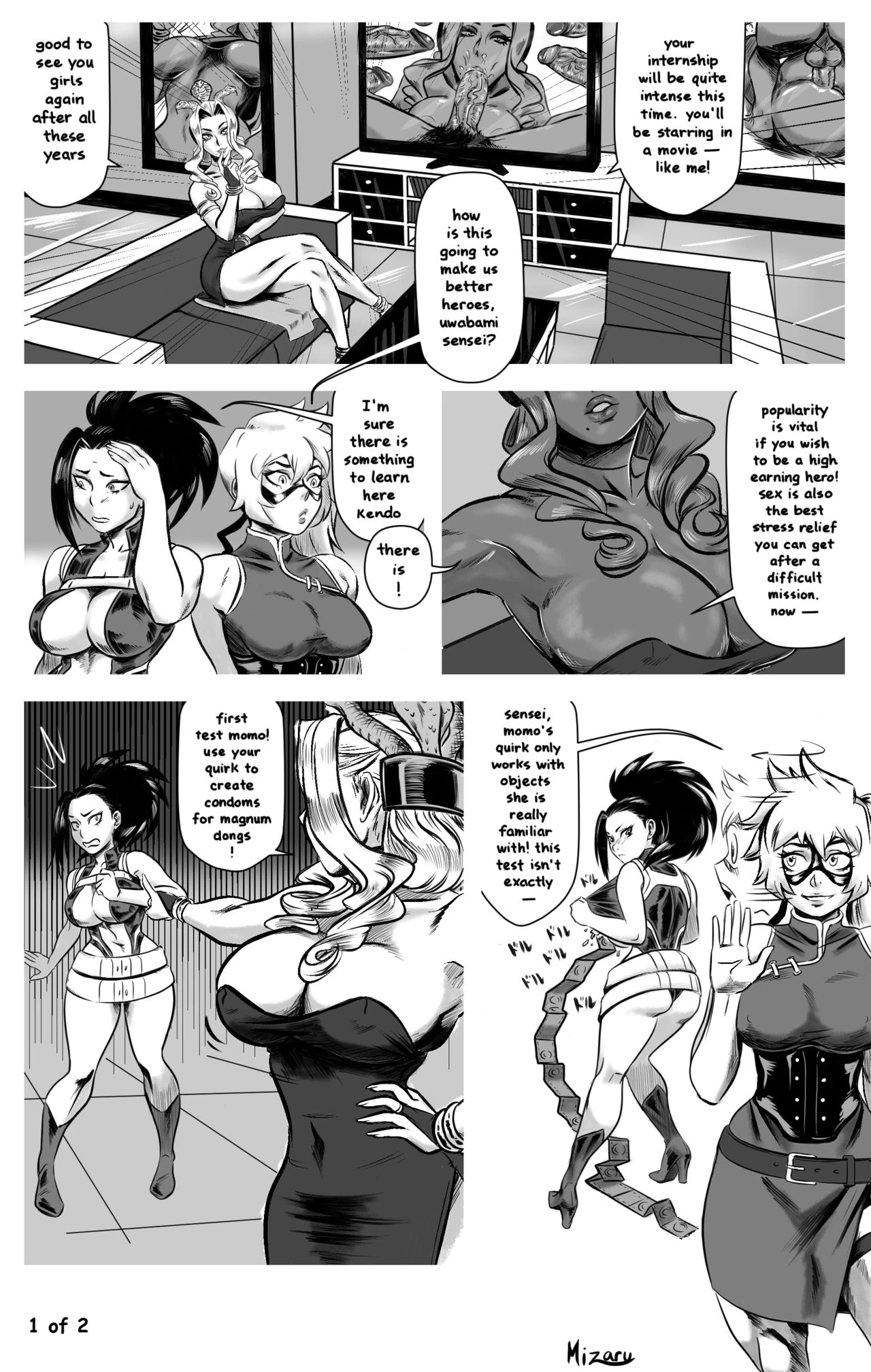 My Booty Hero porn comic picture 2