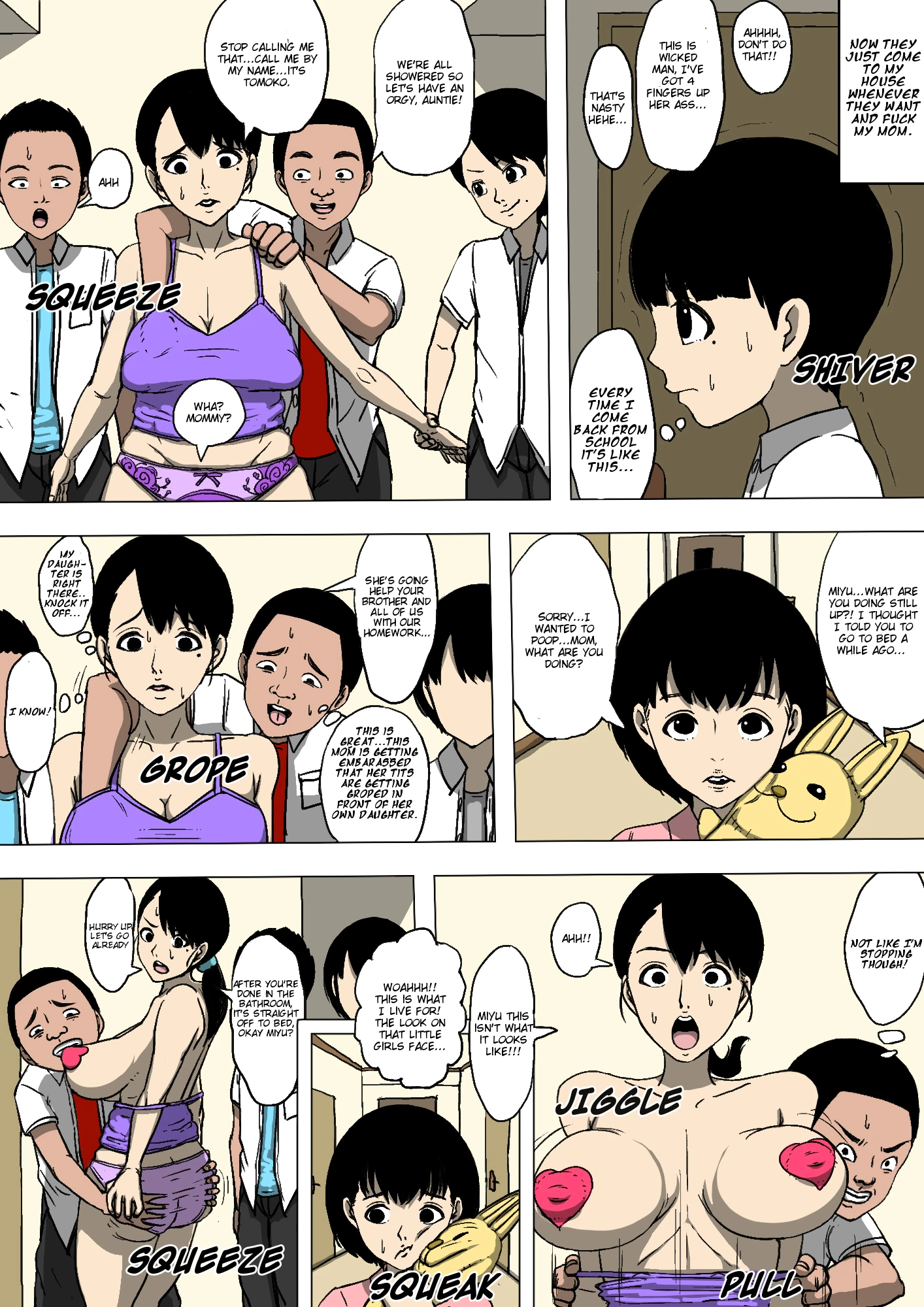 My Buddies Fuck My Mom How and When They Want porn comic picture 29