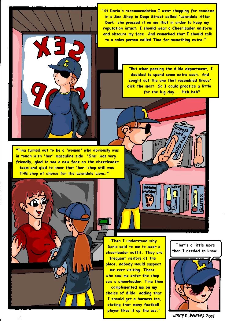My Daria Hentai stories, "Party at Lindy's" porn comic picture 30