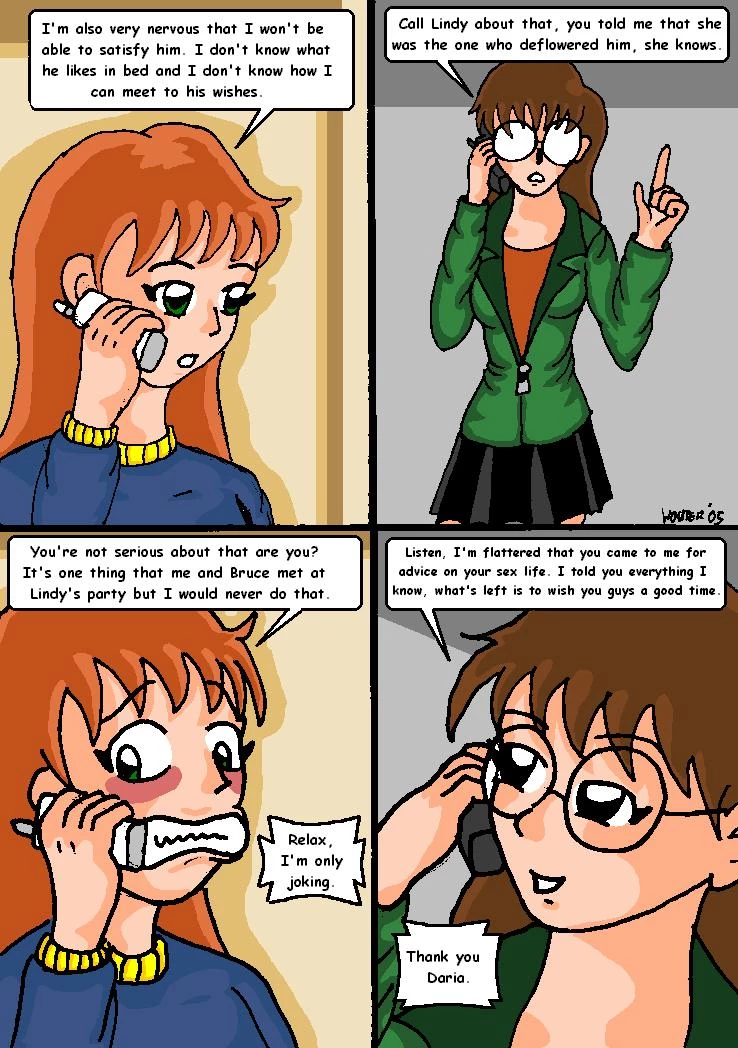 My Daria Hentai stories, "Party at Lindy's" porn comic picture 32