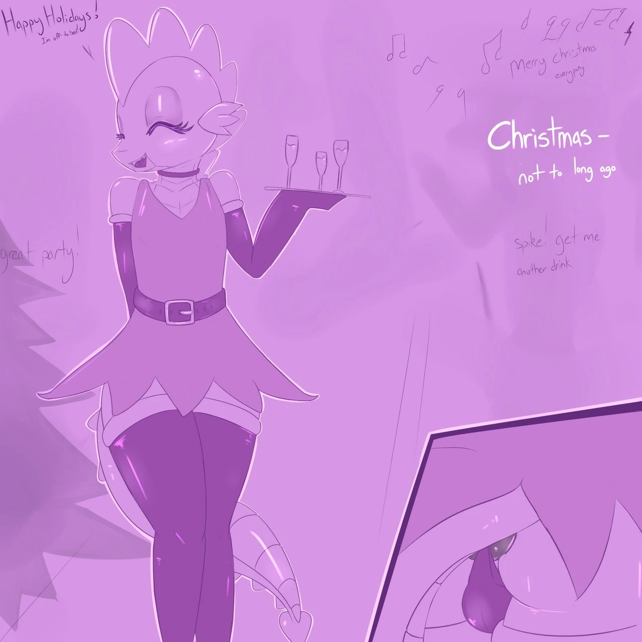 My First Time - A Christmas Story porn comic picture 2