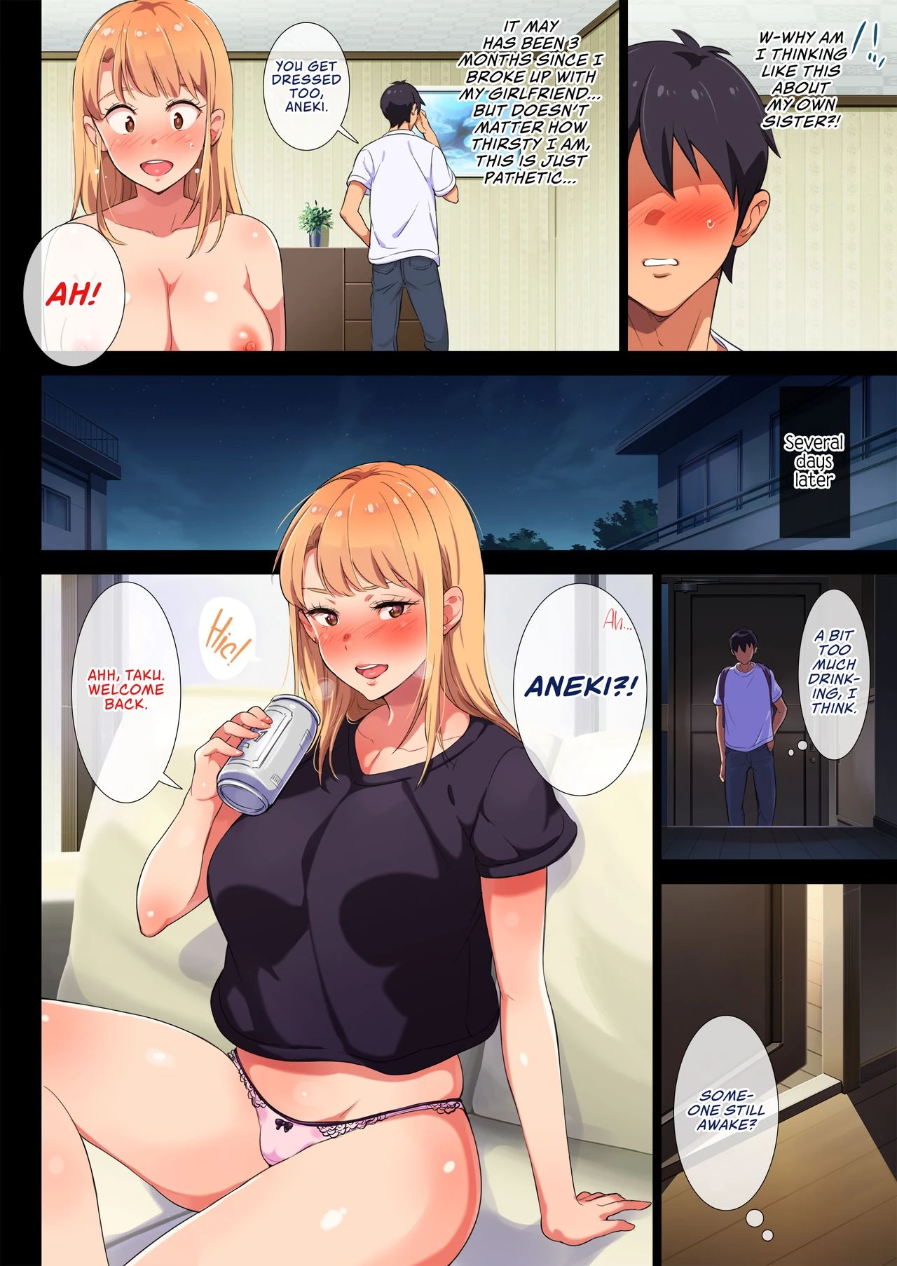 My Former-Delinquent Sister is Breastfeeding at Home | Ane wa Yanmama Junyuuchuu in Jikka porn comic picture 5