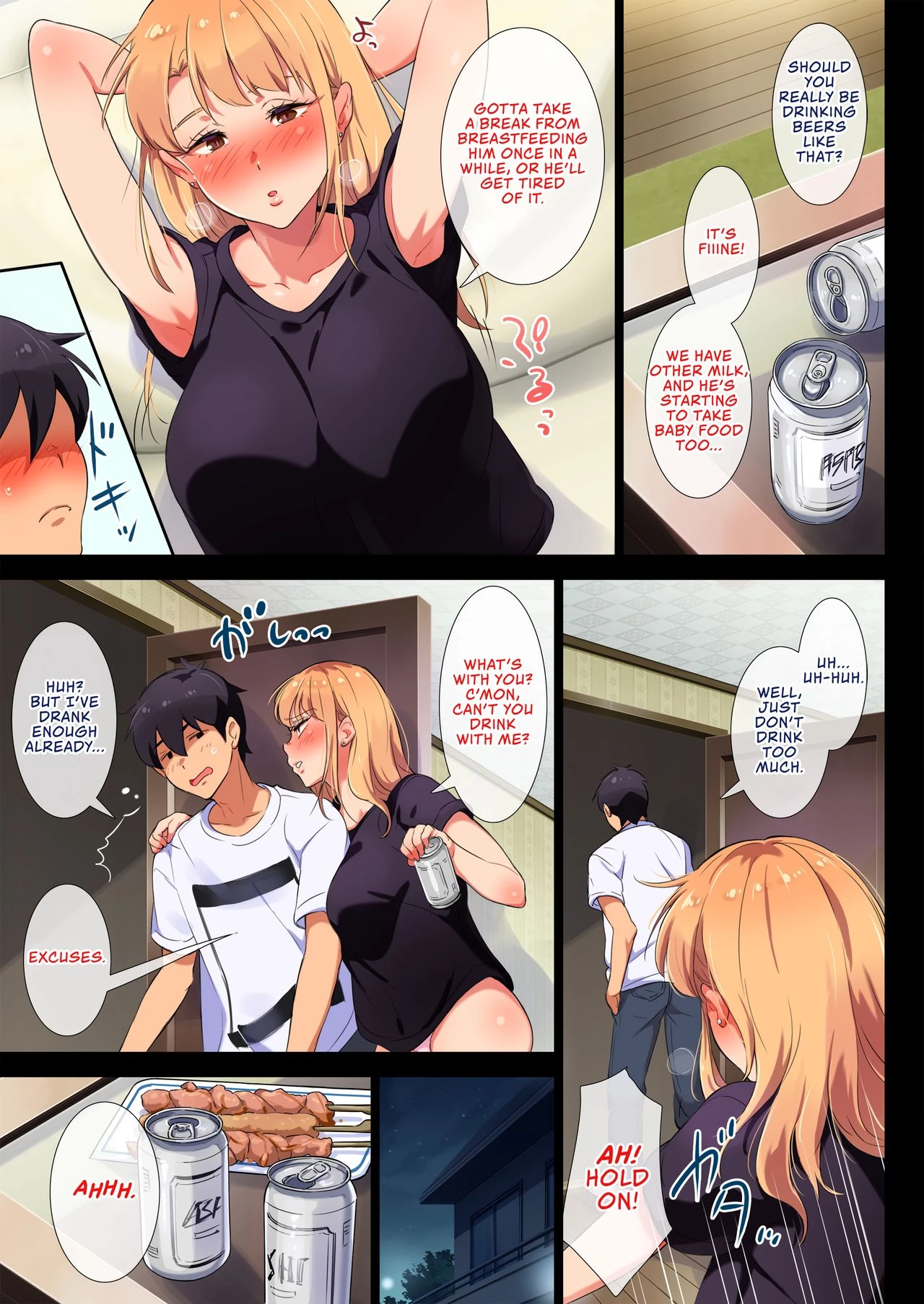 My Former-Delinquent Sister is Breastfeeding at Home | Ane wa Yanmama Junyuuchuu in Jikka porn comic picture 6