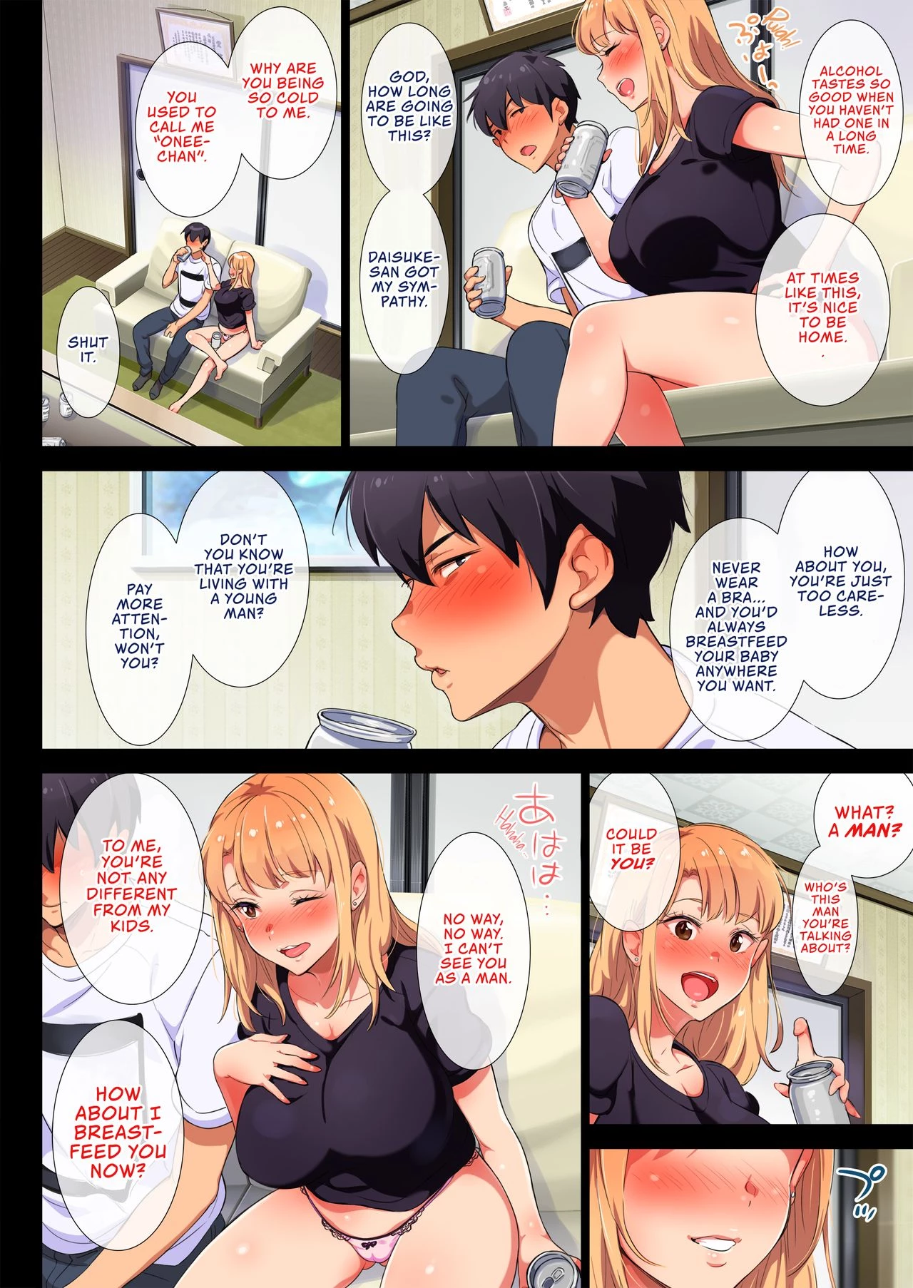 My Former-Delinquent Sister is Breastfeeding at Home | Ane wa Yanmama Junyuuchuu in Jikka porn comic picture 7
