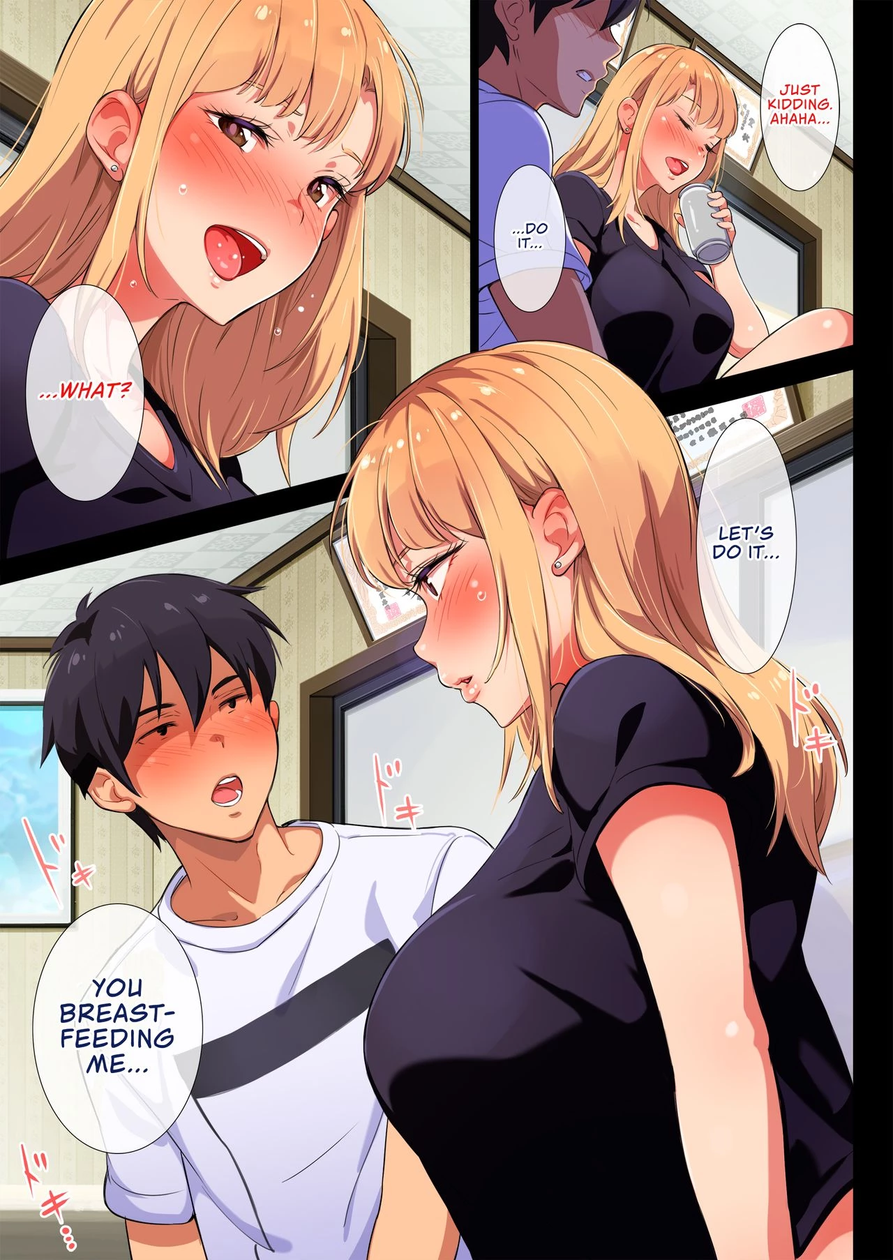 My Former-Delinquent Sister is Breastfeeding at Home | Ane wa Yanmama Junyuuchuu in Jikka porn comic picture 8