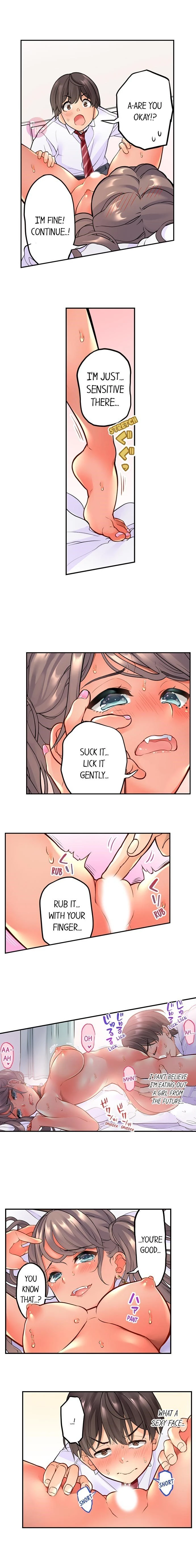 My Friend Came Back From the Future to Fuck Me porn comic picture 16
