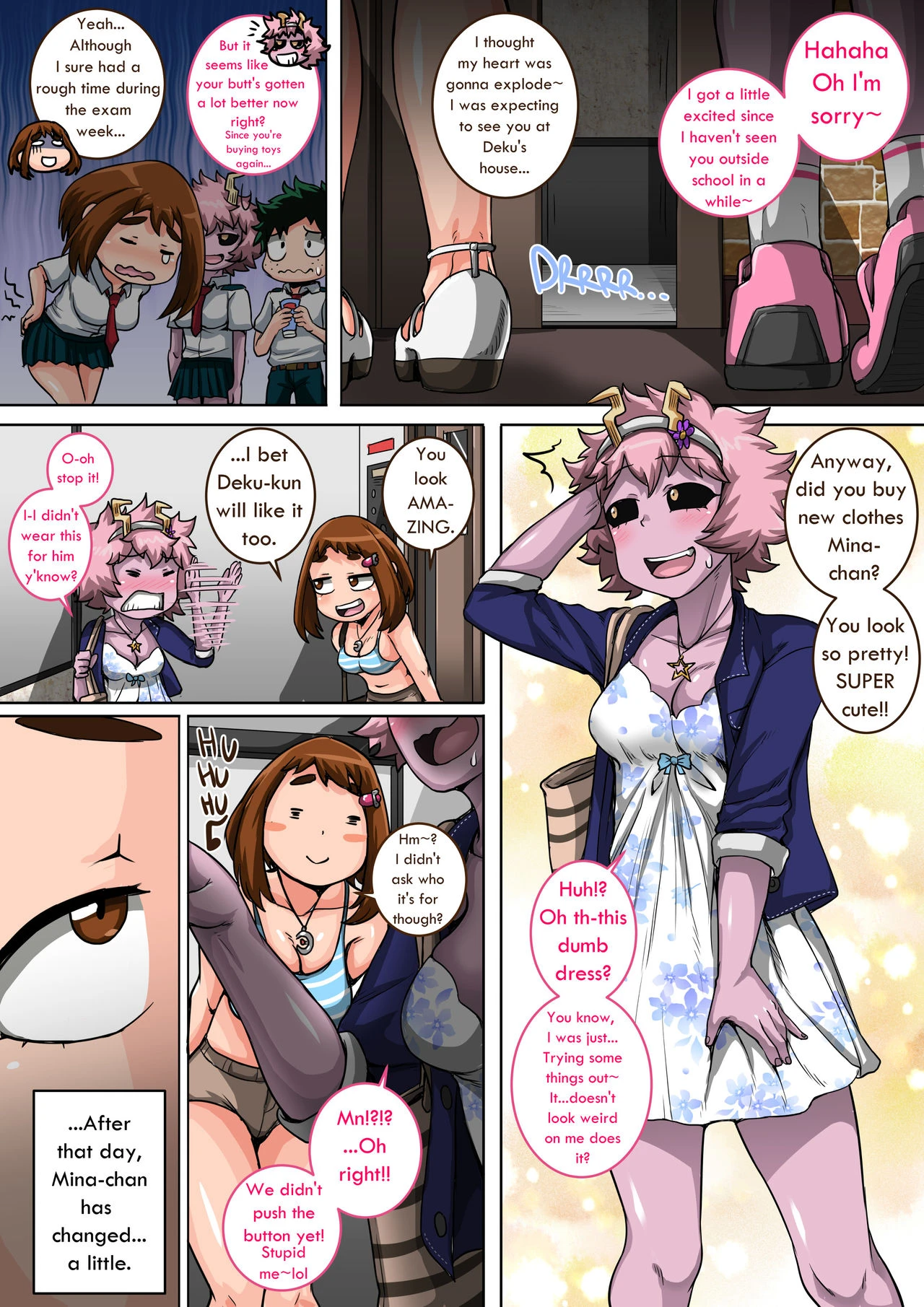 My Harem Academia 5: The Start of a Harem porn comic picture 59